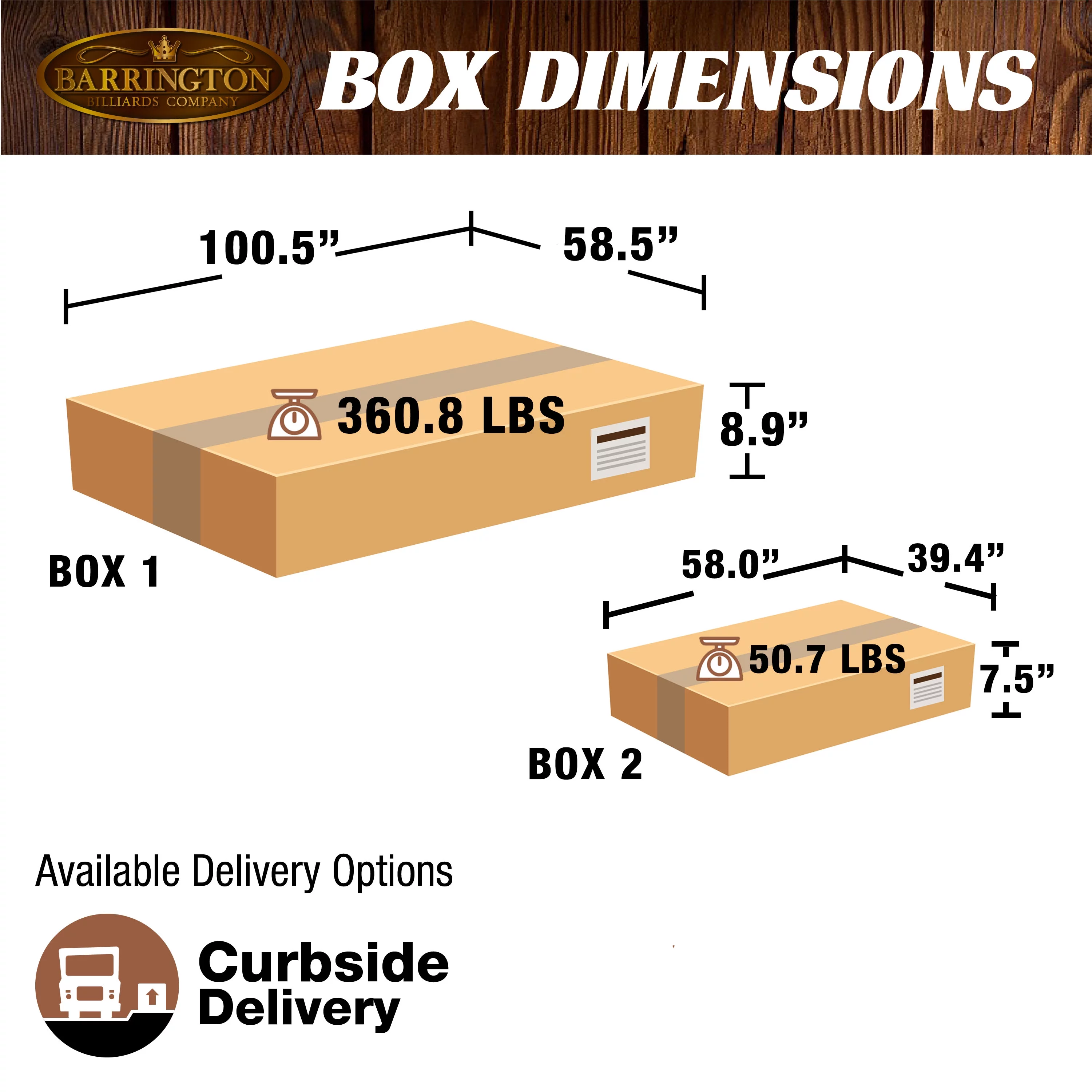 Barrington Billiards 8' Urban Black Drop Pocket Table With Pool Ball and Cue Stick Set