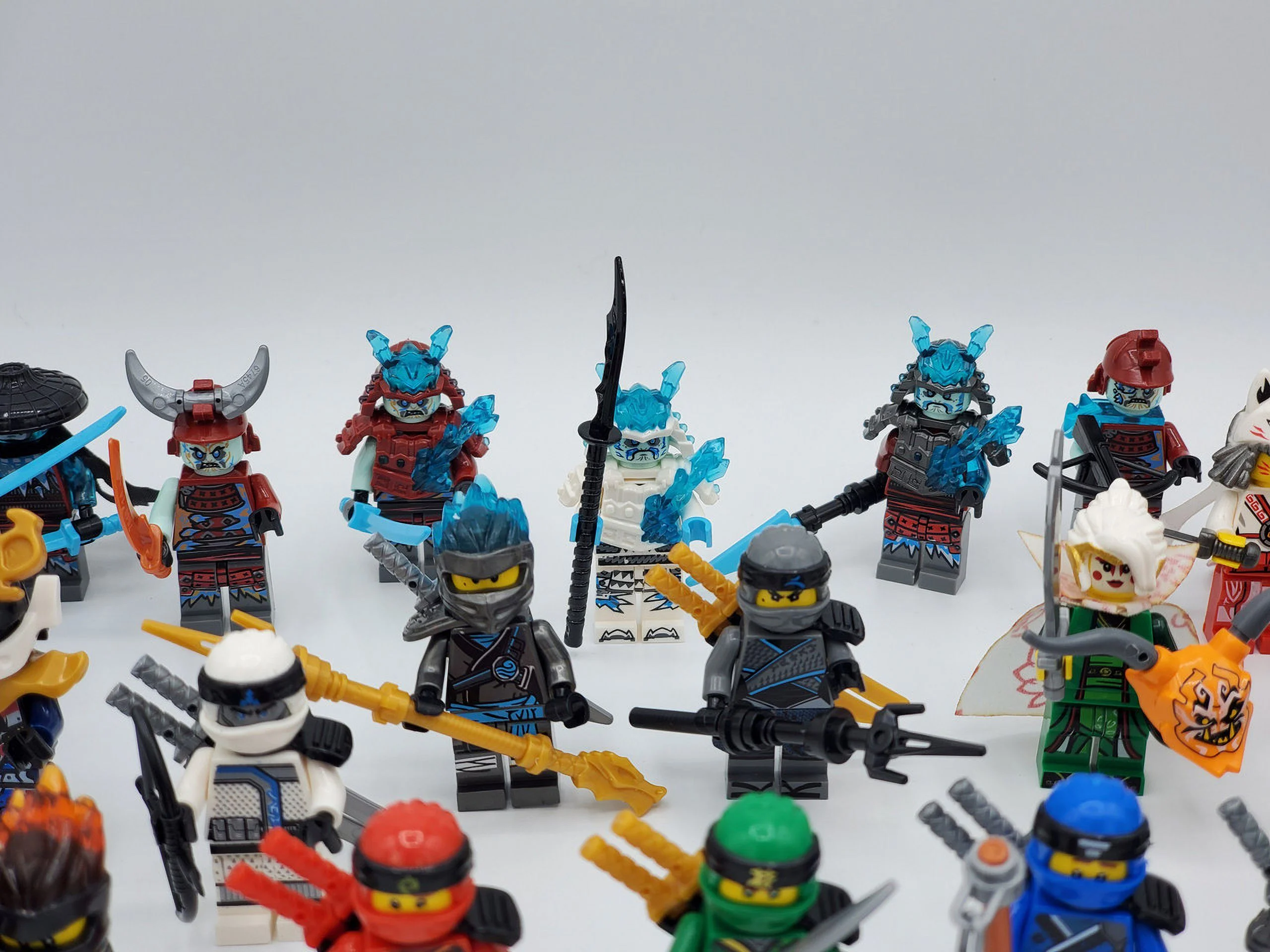 Ninjago Season 11 Blizzard Samurai Custom 24 Minifigures Set