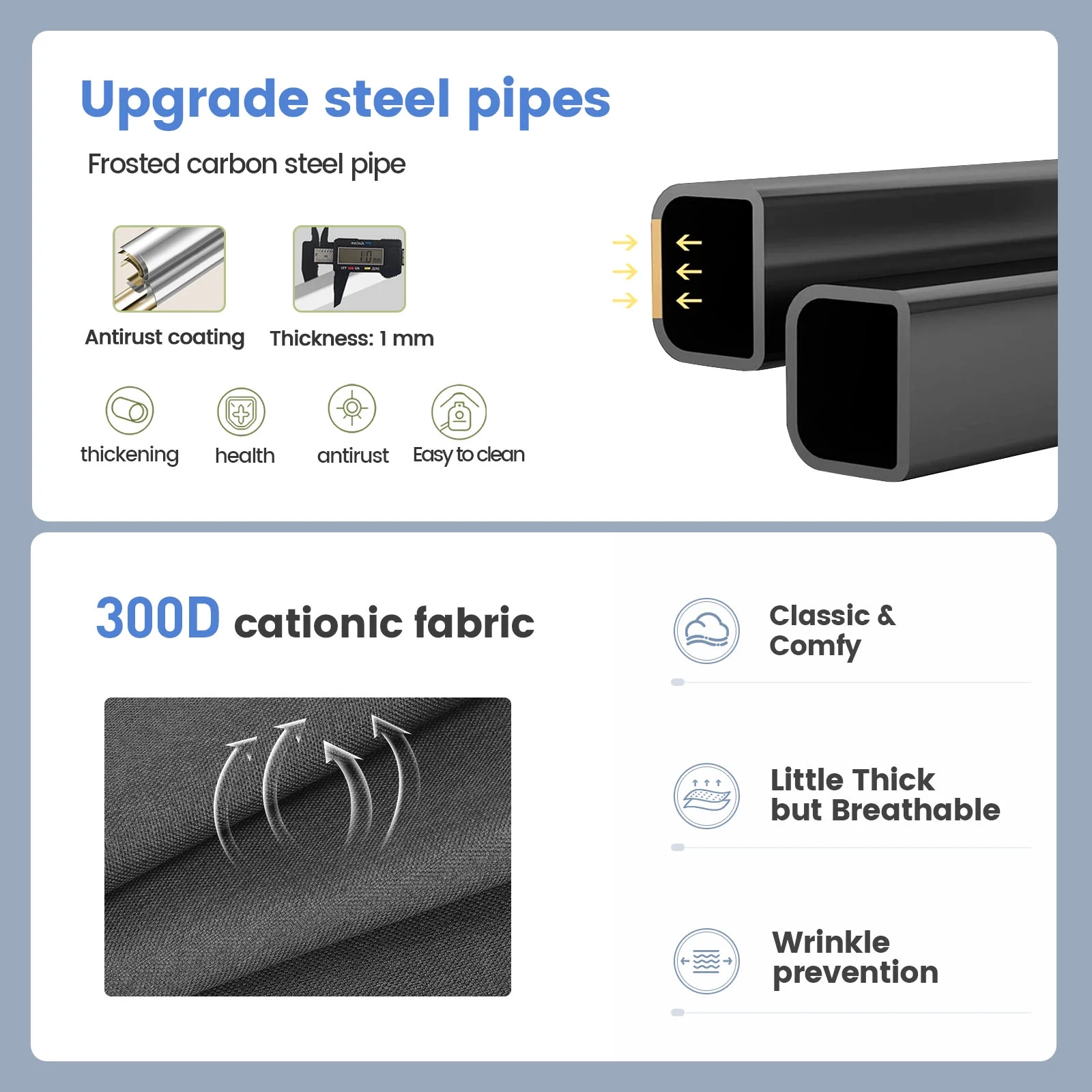 Dog Stroller - Wedyvko Multifunction Pet Stroller for Small Dogs-Foldable Travel Dog  Stroller (Gray)