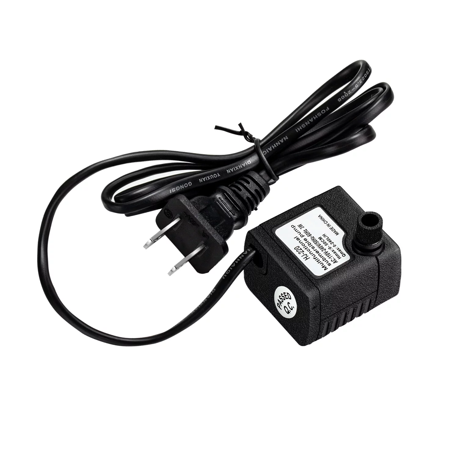 DOTSOG Submersible Water Pump For Pond, Aquarium, Fish Tank Fountain Water Pump 110V,3W