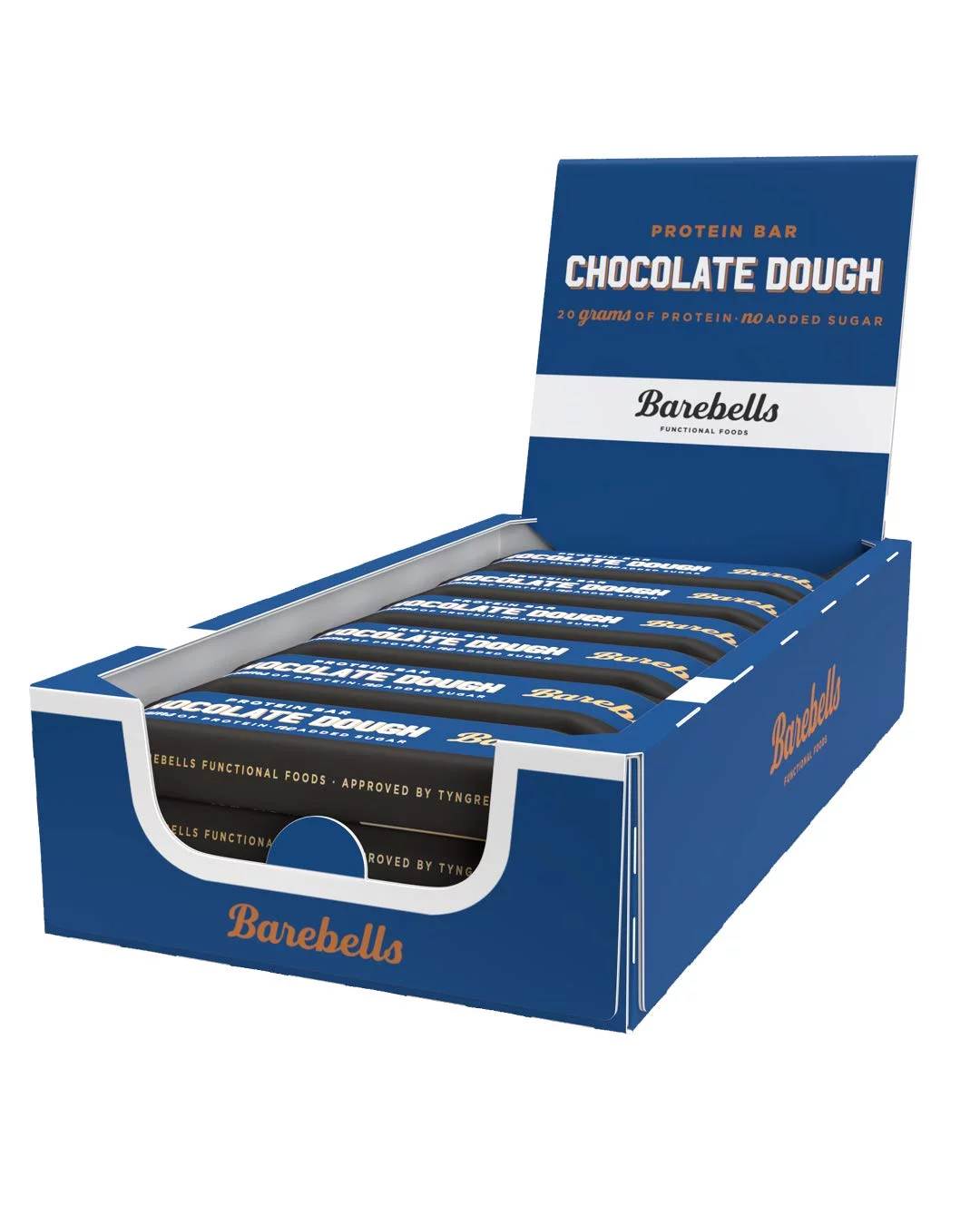 Barebells High Protein 20g Bars Chocolate Dough, 12 Pack