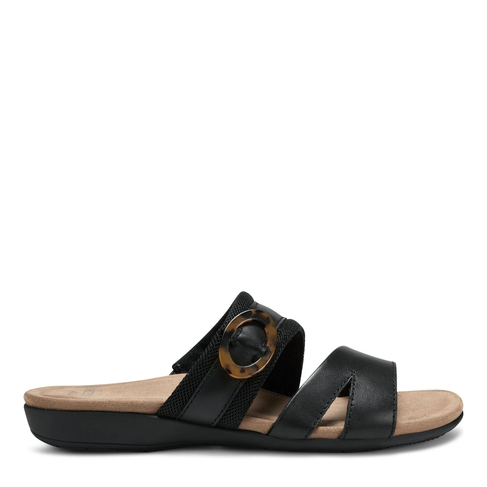 Earth Origins Women's, Brynley Sandal Black 6 W