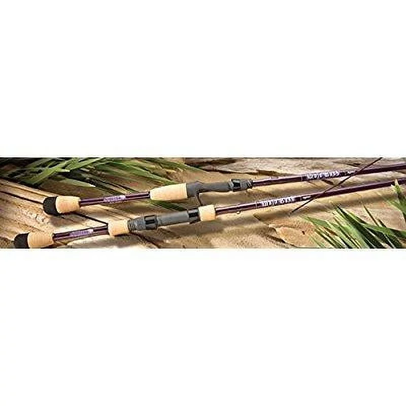 st. croix mojo bass spinning rods (6'10 med-light/x-fast, mlxf)