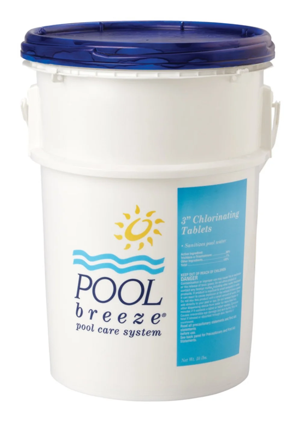 Pool Breeze 3 Inch Chlorinating Tablets (50 lbs)