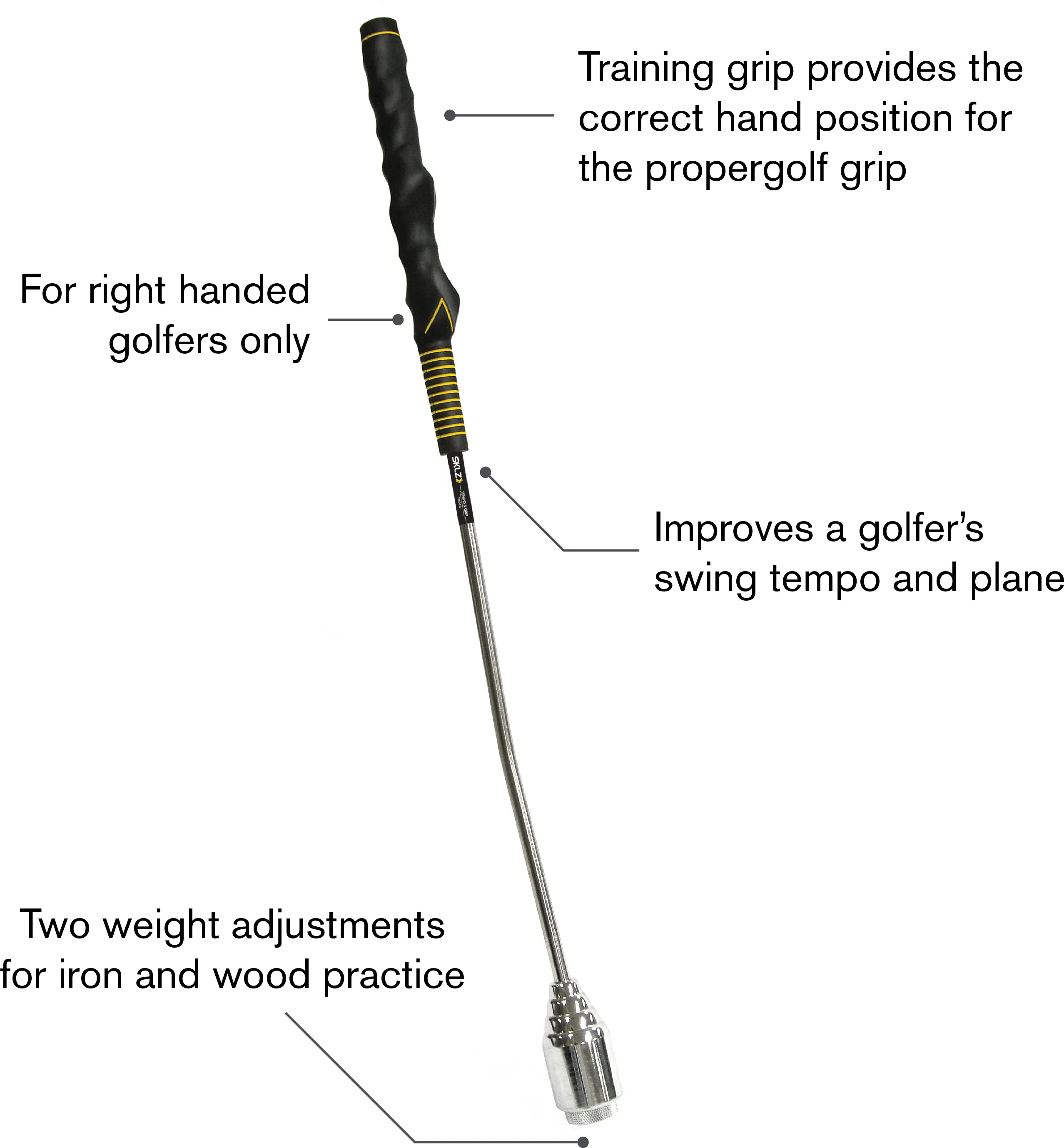 SKLZ  Golf Swing Tempo and Grip Trainer