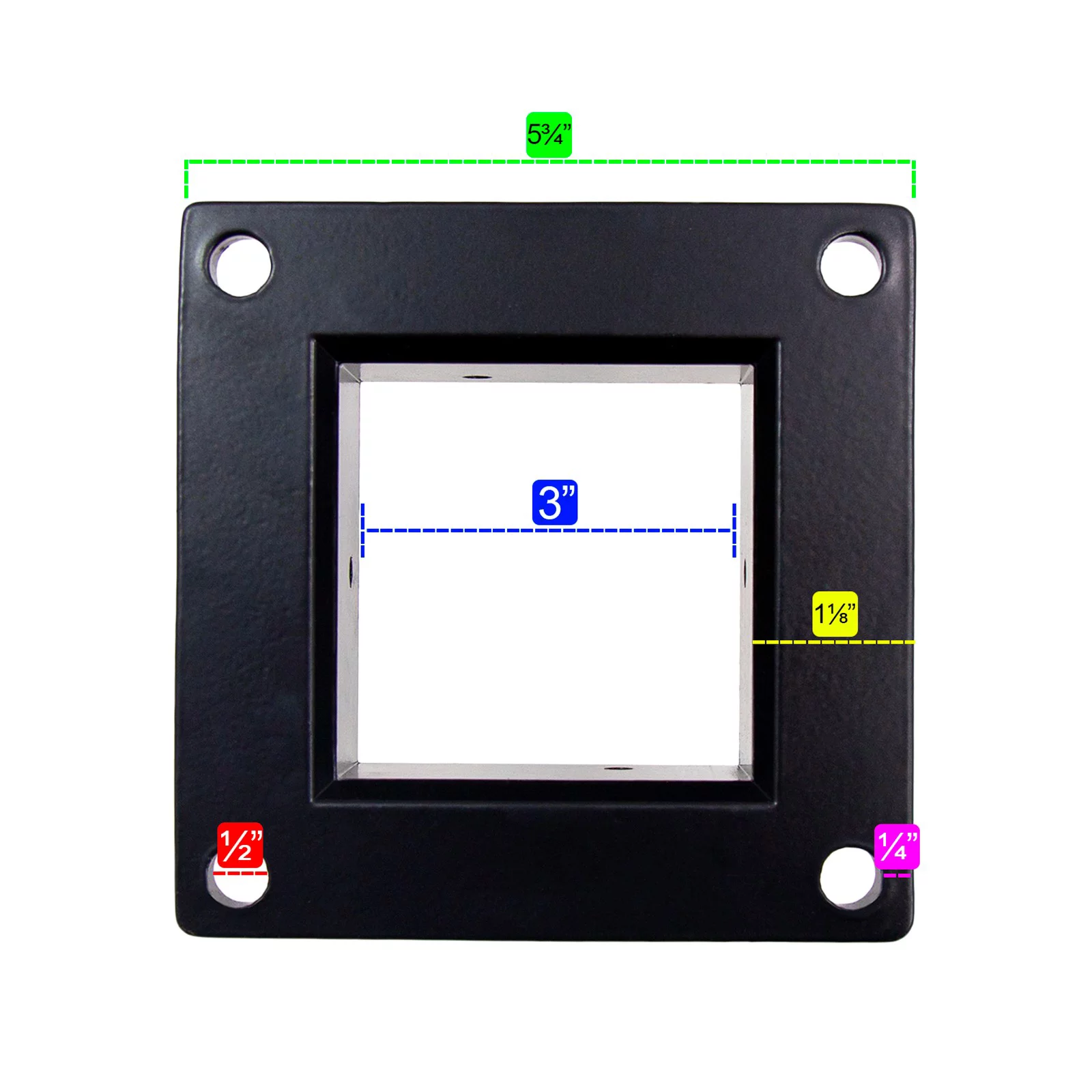 Plum Fittings Floor Flange for 3