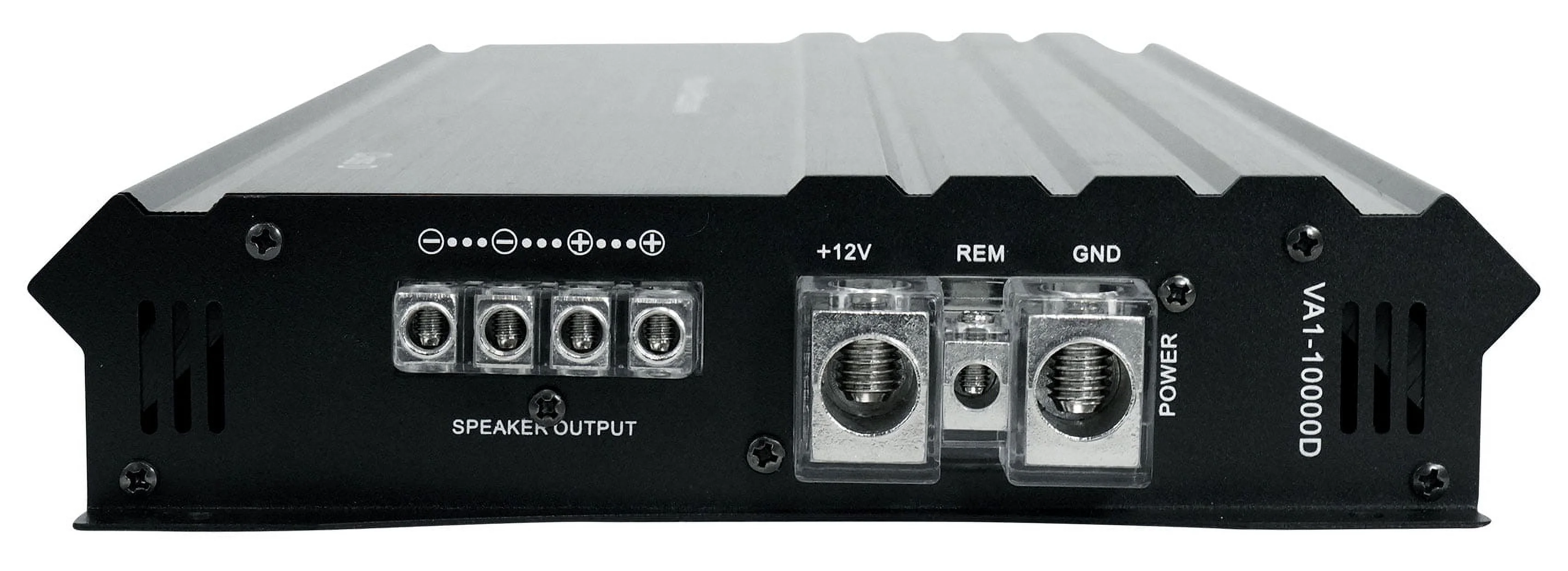 Power Acoustik VA1-10000D 10,000w Mono Class D Car 1-Ohm Car Amplifier+Amp Kit