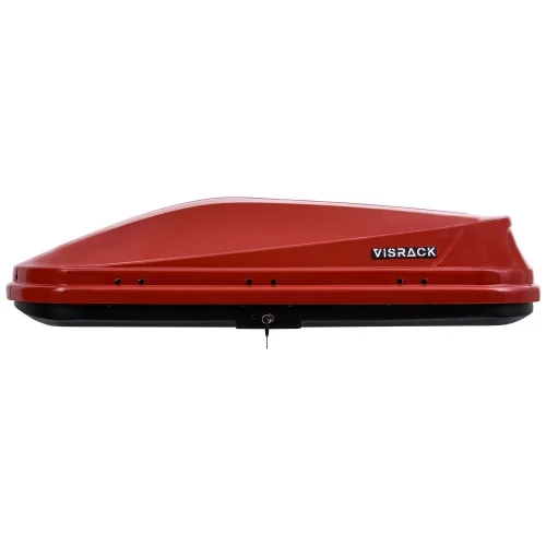 Hard Shell Roof Cargo Carrier with Security Keys, Roof Box, Cargo Box, 62 (L) x 31 (W) x 15(H) Inches, 14 Cubic Feet (Tool-Free Install), RED