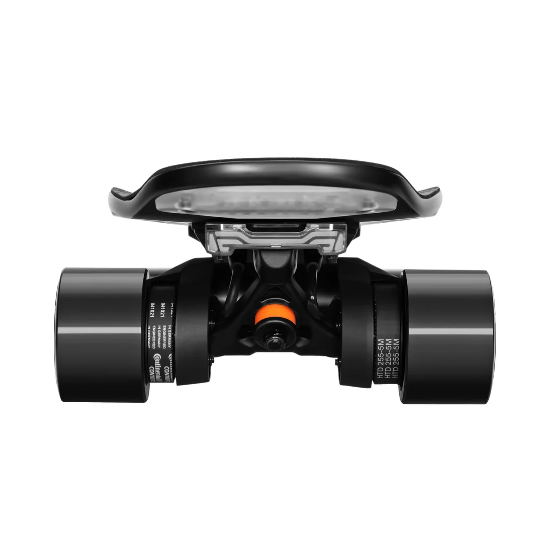 Exway Wave Belt Electric Skateboard, Travel-friendly, Speed 23mph, Range 12miles, Wheels 85mm, for Adults