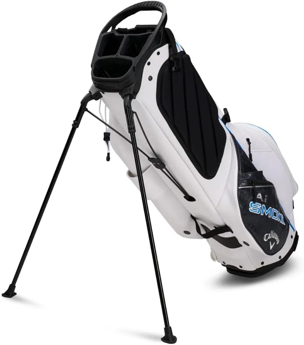 NEW 2024 Callaway Golf Staff AI Smoke White/Blue/Black Carry/Stand Golf Bag