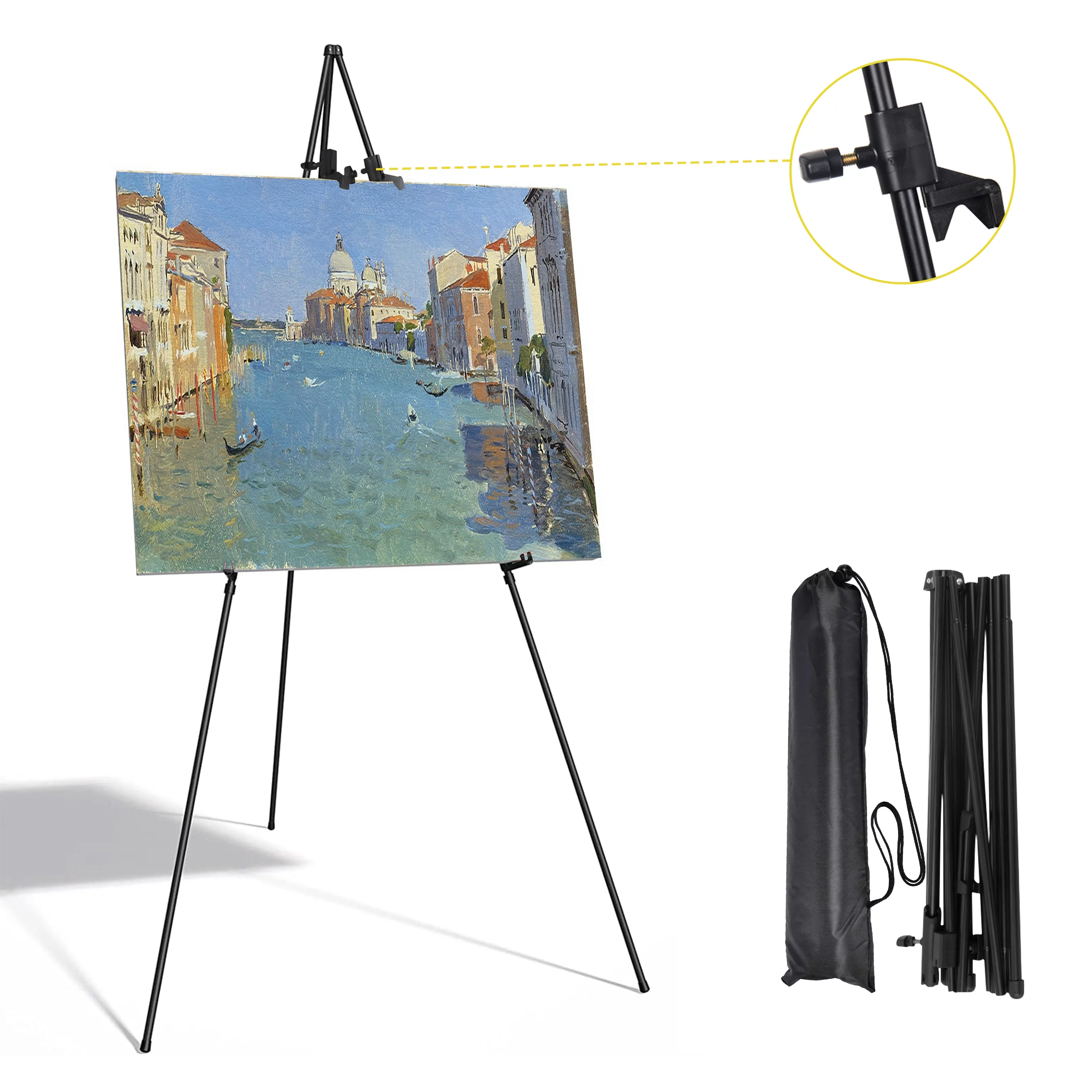 WZCPCV Art Easels for Signs with Fixed Clasp  66