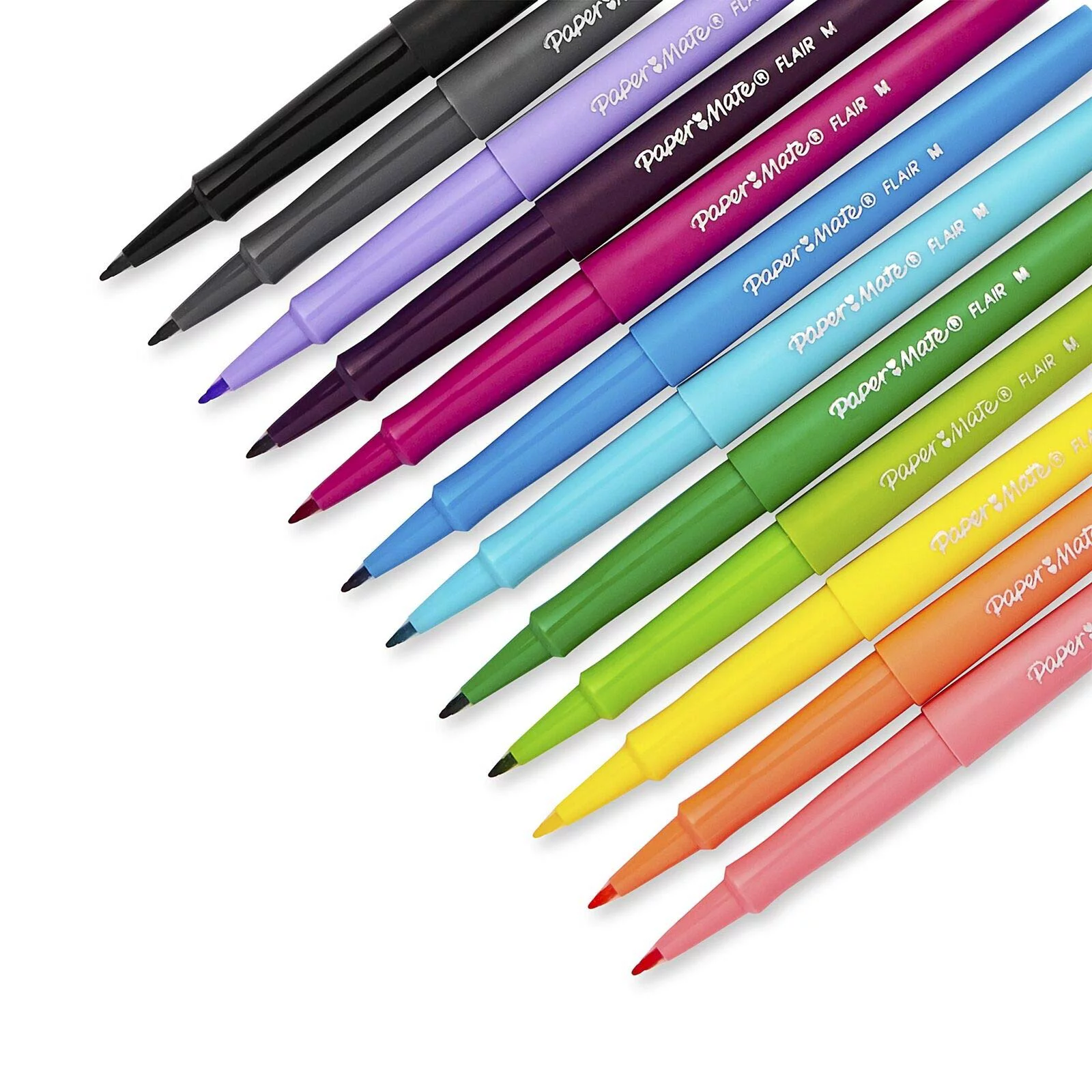 Limited Edition Point Guard Flair Stick Porous Point Pen Medium 0.7mm, Tropical Ink/Barrel, Dozen