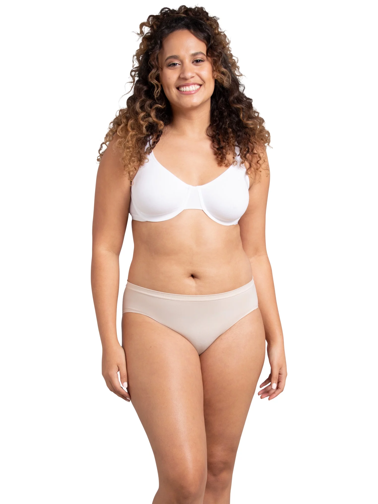 Fruit of the Loom Women's 360 Stretch Seamless Hipster Underwear, 6 Pack