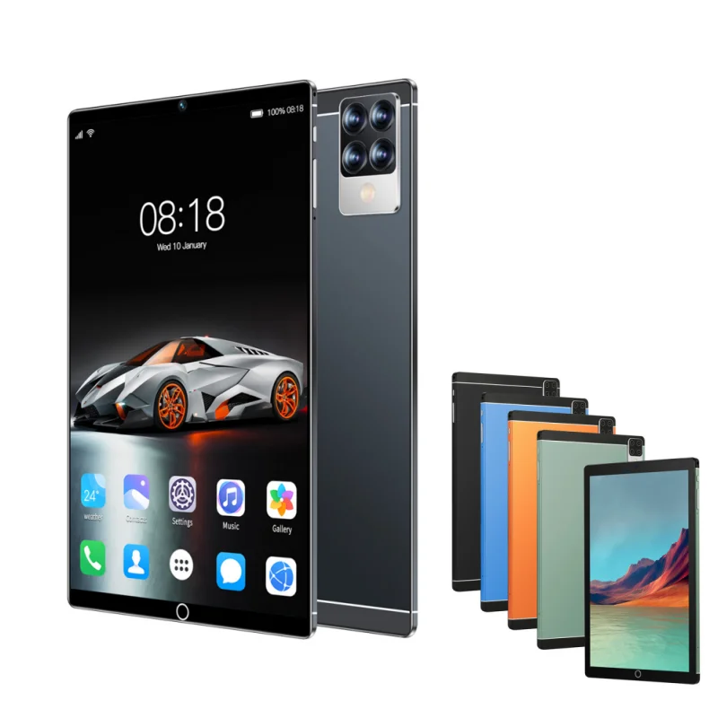 10 Inch Android Tablet IPS High Definition Screen WiFi Bluetooth Voice Call Game GPS 4G With Call Dual Card Dual Standby