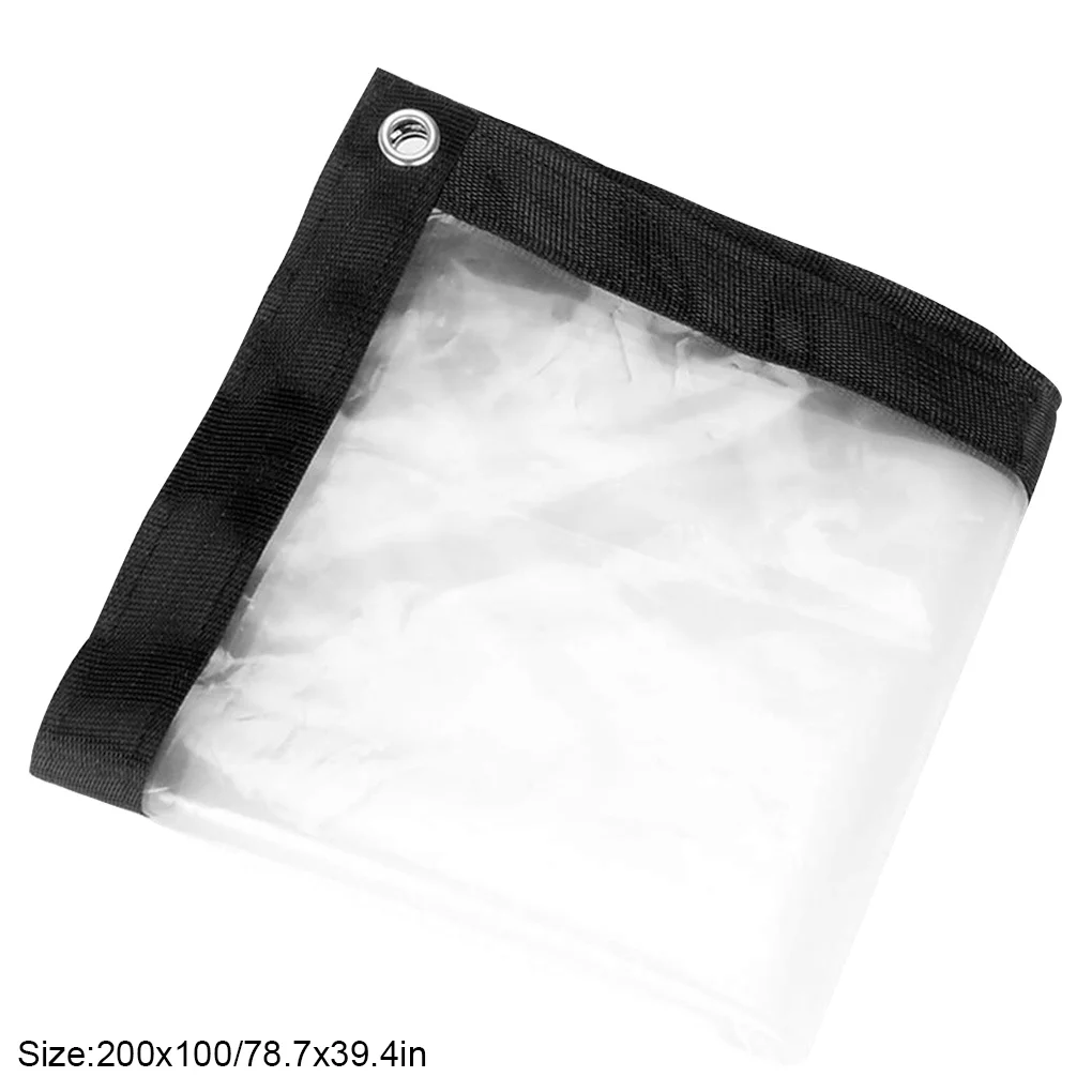 Rainproof Tarpaulin Clear Tarp Canopy Cover Winter Supplies No.02