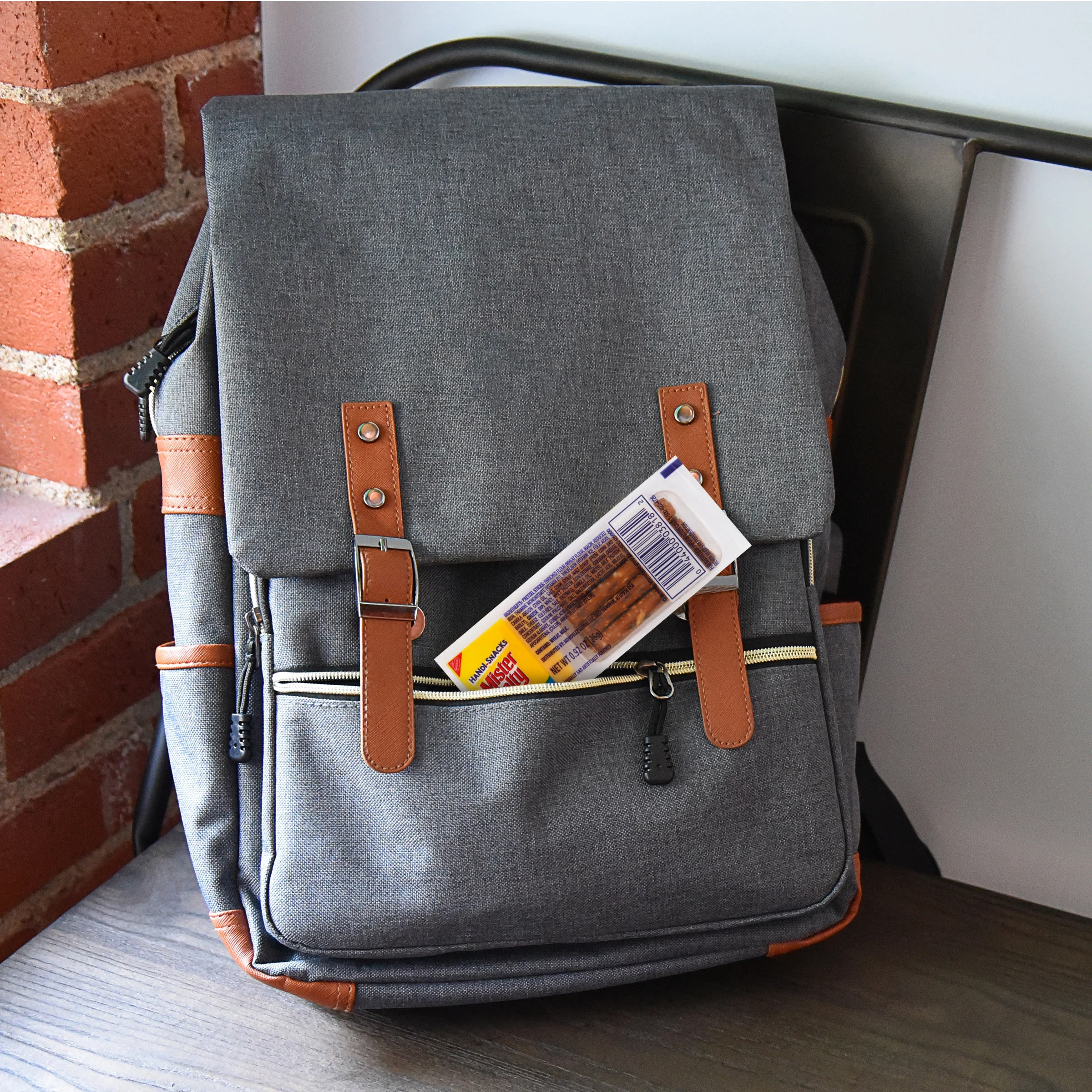 Handi-Snacks Mister Salty Pretzels 'N Cheesy Dip Snack Packs, 10 Snack Packs