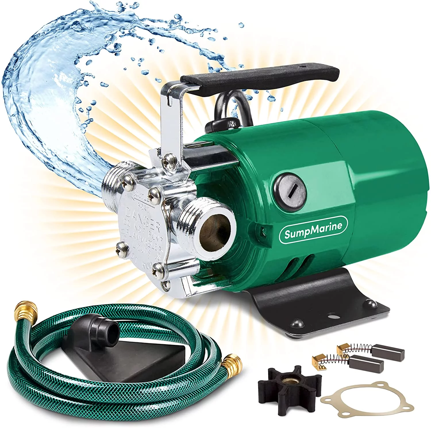 SumpMarine Water Transfer Pump 115-Volt, 330 GPH Portable