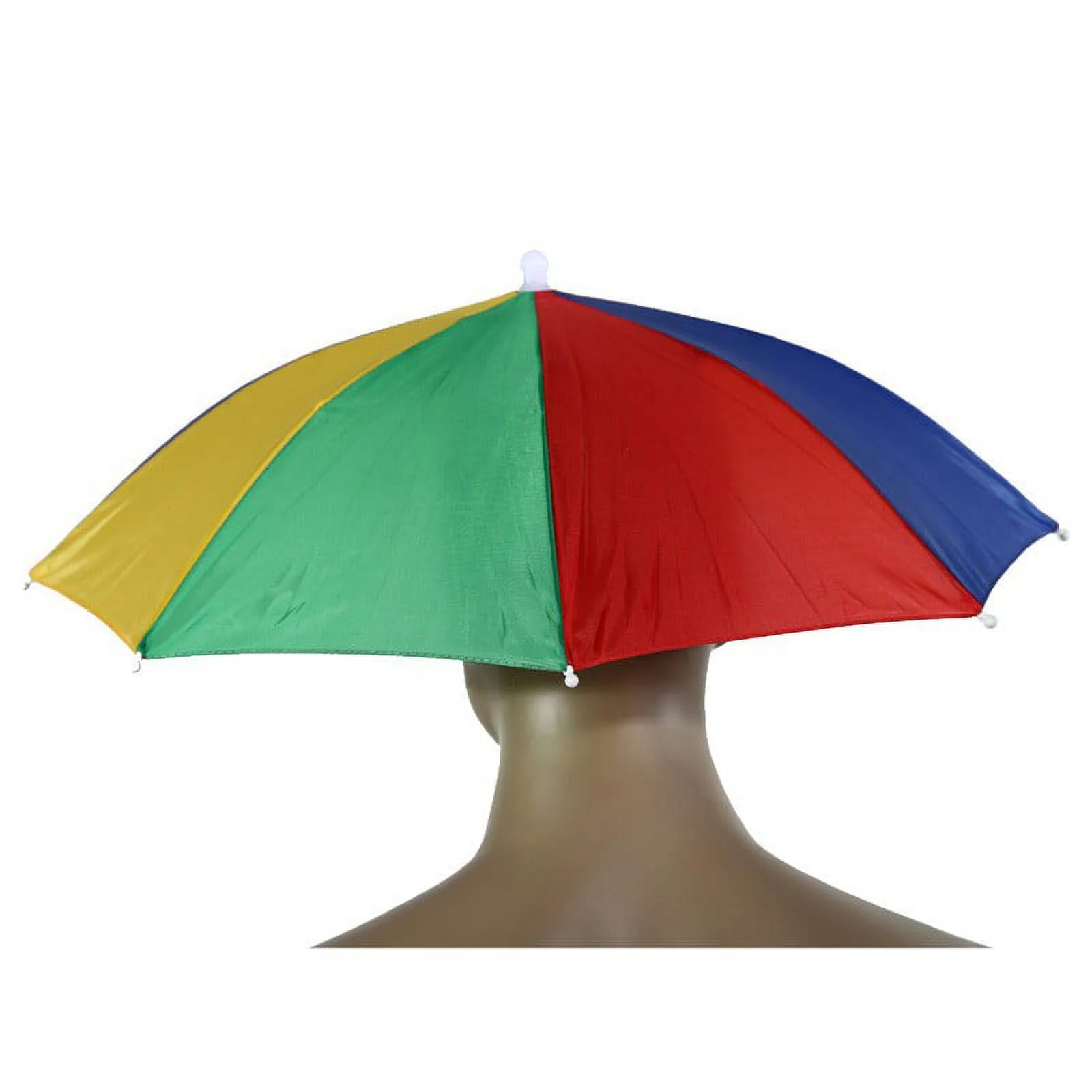 Universal Adult Kids Umbrella Hats Caps Outdoor Sun Shade Camping Fishing Hiking