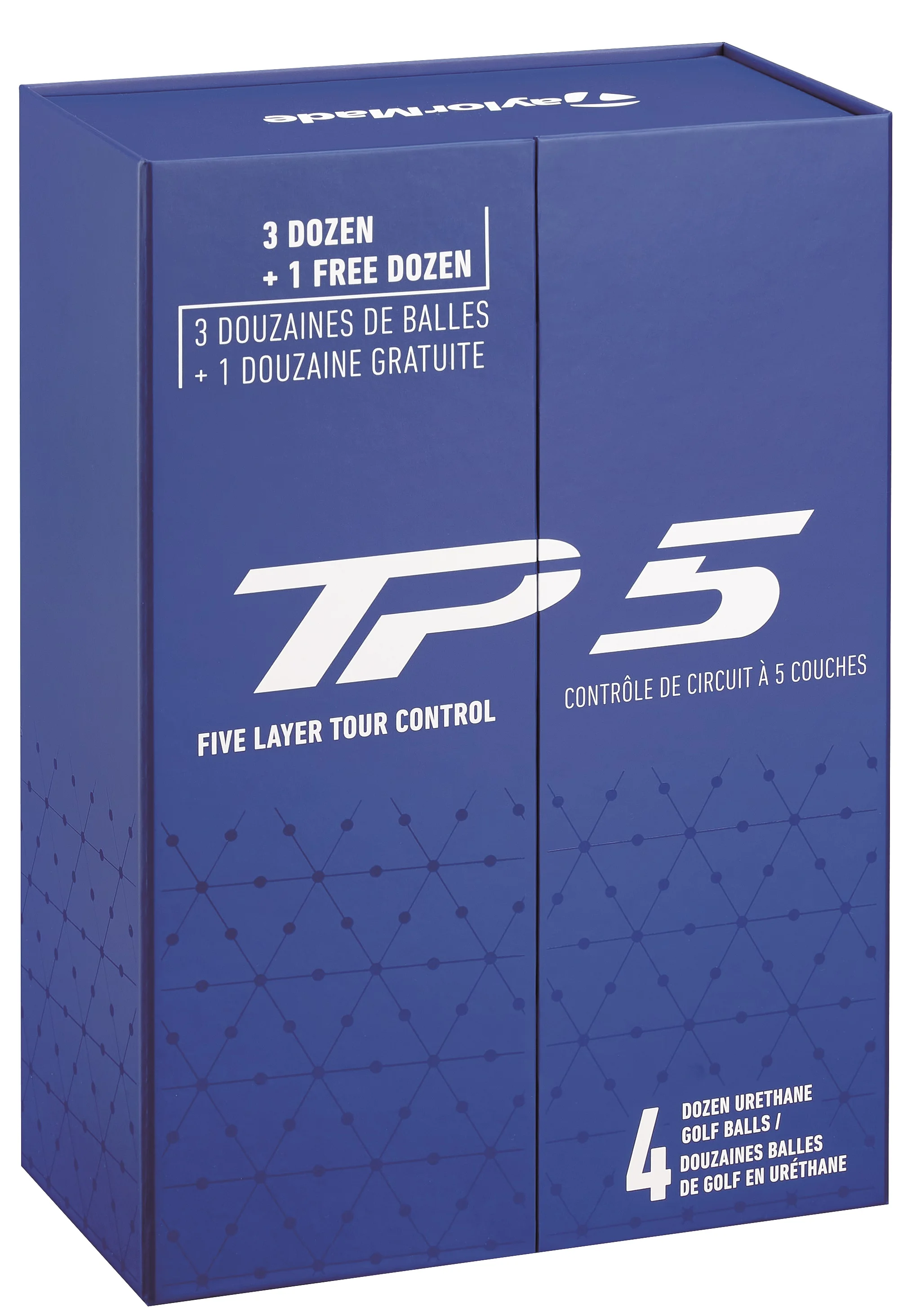 TaylorMade TP5 2024 Buy 3 get 1 Free 4 Dozen Golf Balls New
