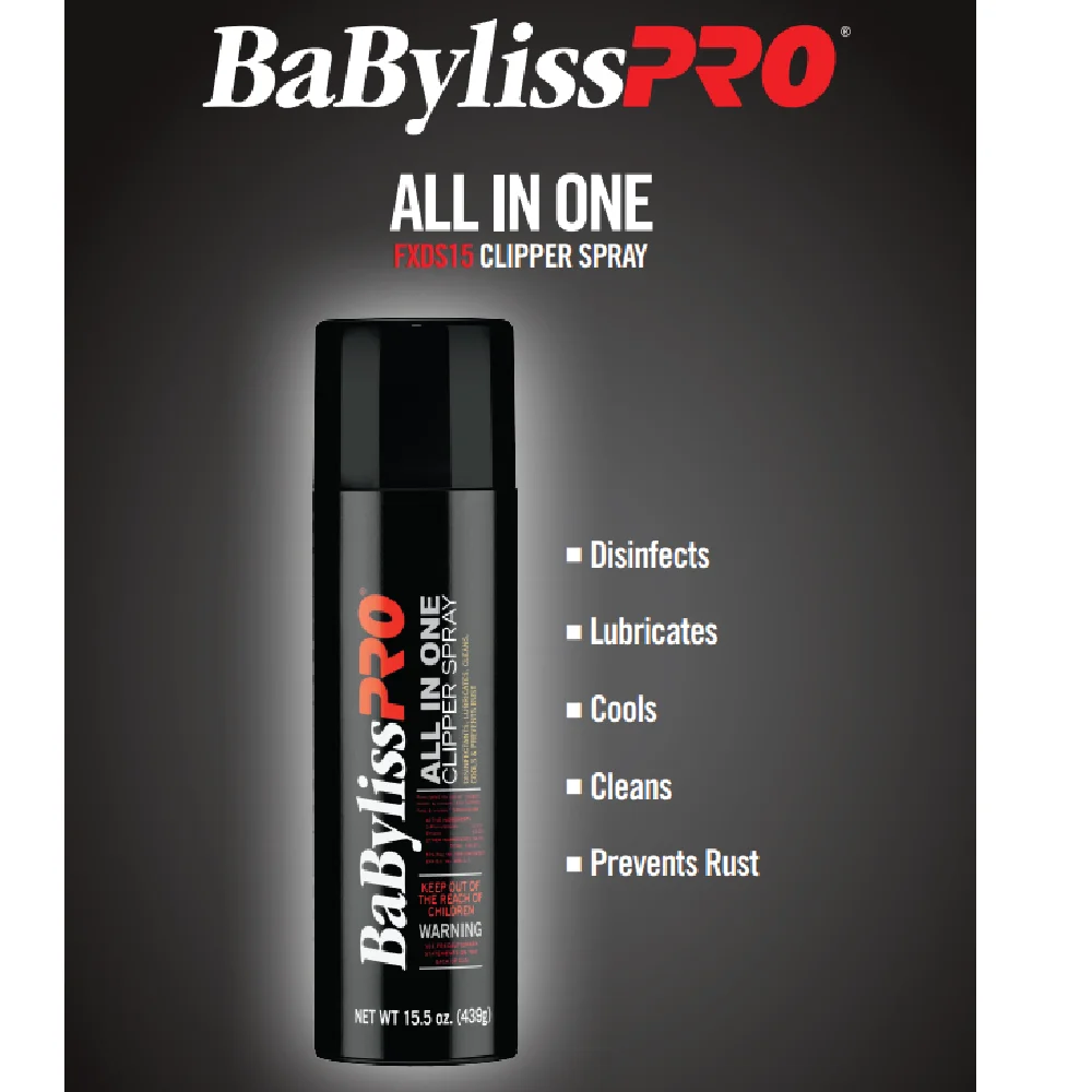 BaBylissPRO SilverFX Clipper FX870S and Clipper Spray