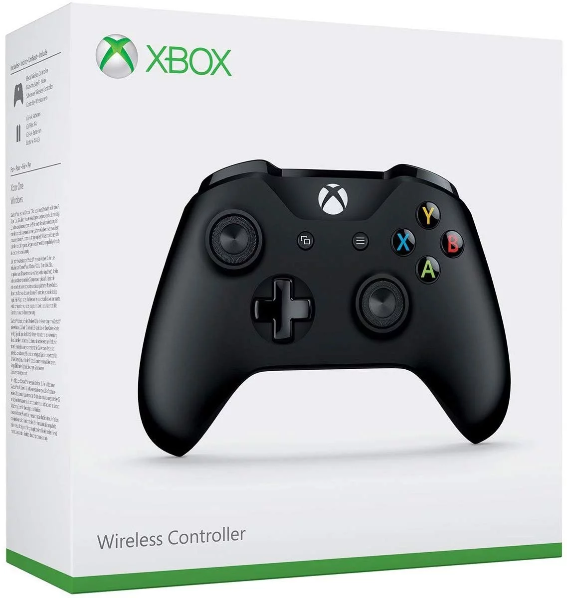 Microsoft Xbox One Bluetooth Wireless Controller, Black