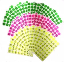 Sunburst Systems 3030 Garage Sale Sign Kit Includes: 3) Large Garage Sale Signs, 3) 11 x 14 Garage Sale Signs 1,200) Yellow, Pink & Green Price Stickers, and 20) Large Pricing Cards