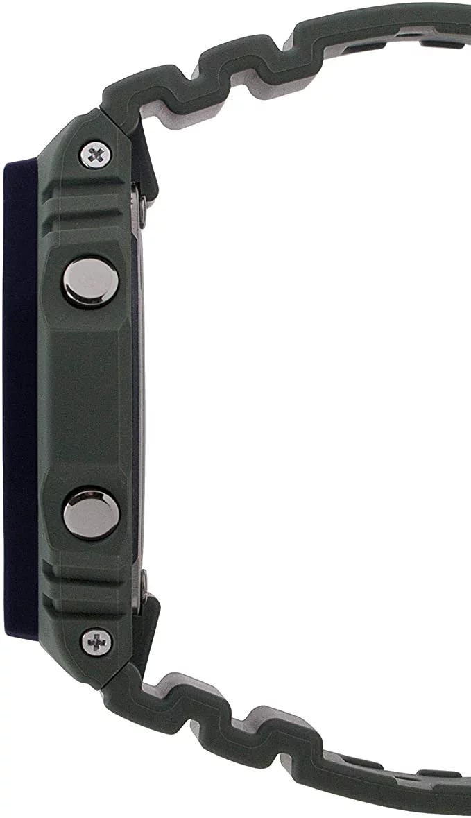 Men's Casio G-Shock Analog-Digital Carbon Core Guard Army Green Resin Strap Watch GA2110SU-3A