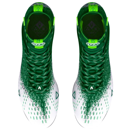 Under Armour Spotlight Lux MC 2.0 3025082-301 Men's Green Football Cleats DSG475 (8)