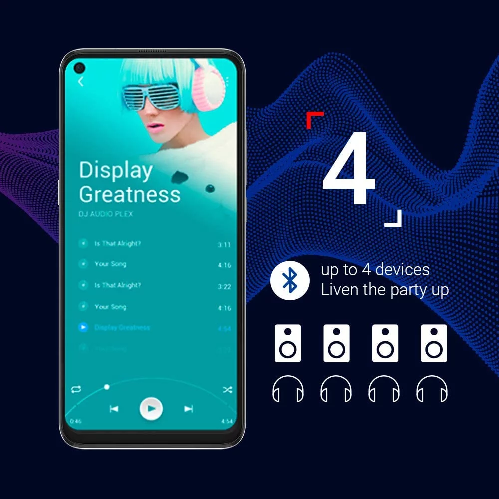 TCL 10L, Unlocked Android Smartphone, 256GB+6GB RAM, with 6.53