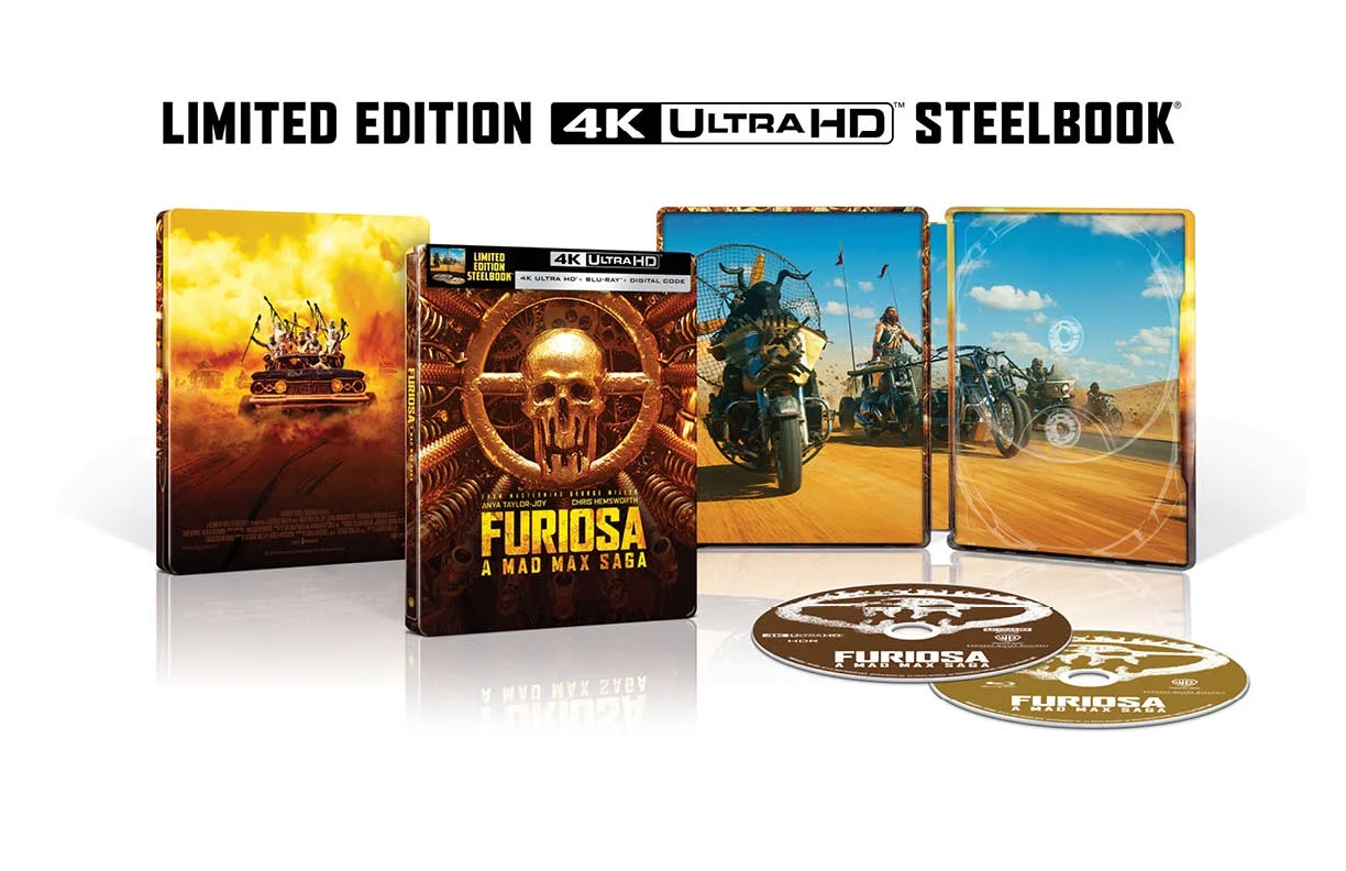 Furiosa: A Mad Max Saga (Steelbook 4K Ultra HD + Blu-ray + Digital), Action, Warner Bros.