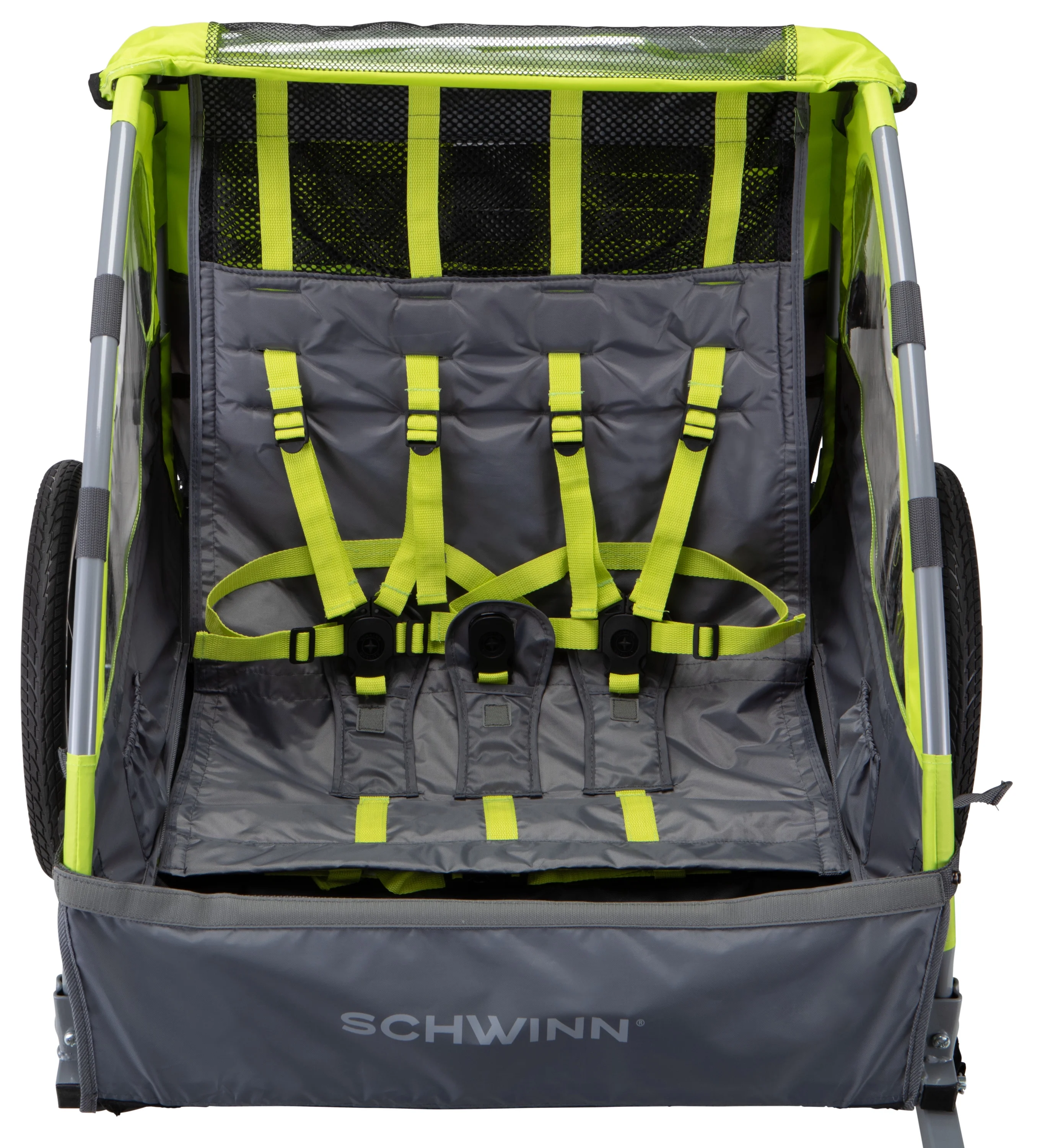 Schwinn Gemini Toddler Unisex Trailer, Lime