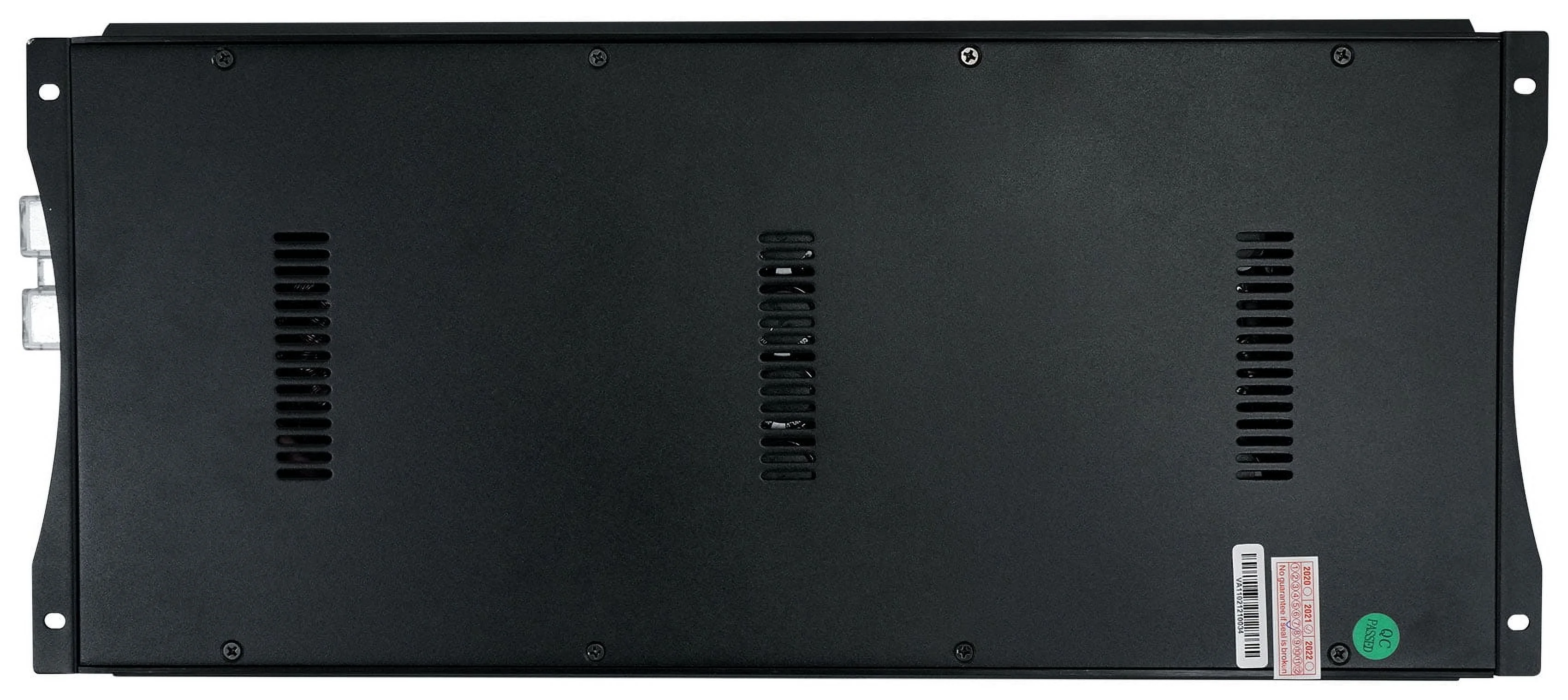 Power Acoustik VA1-10000D 10,000w Mono Class D Car 1-Ohm Car Amplifier+Amp Kit