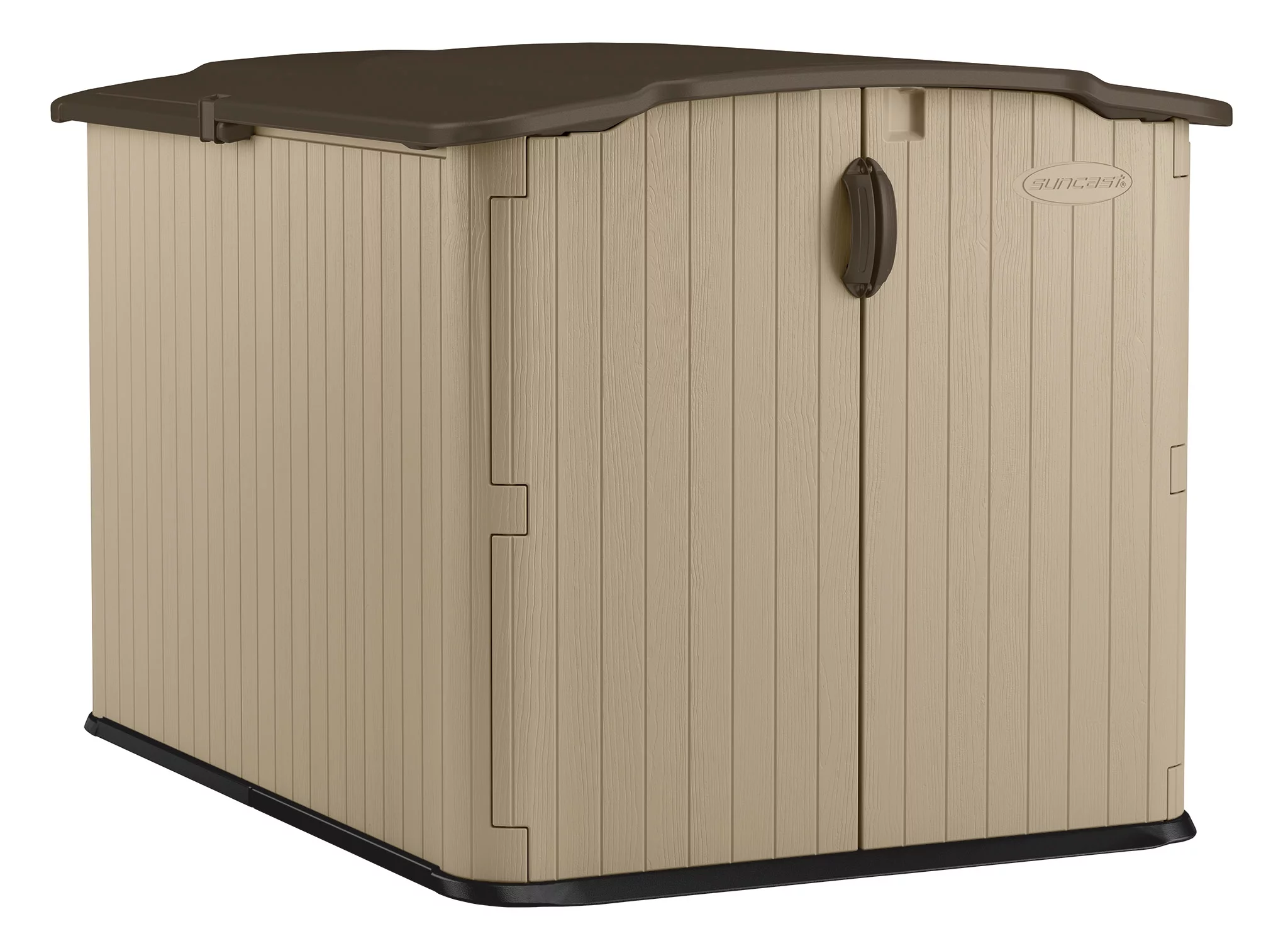 Suncast 98 cu. ft. Glidetop® Horizontal Resin Storage Shed, BMS4900D