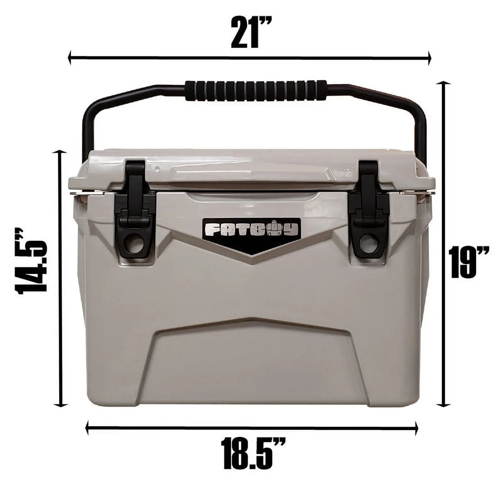 Fatboy 20 Quart Roto Molded Hard Sided Cooler Seafoam