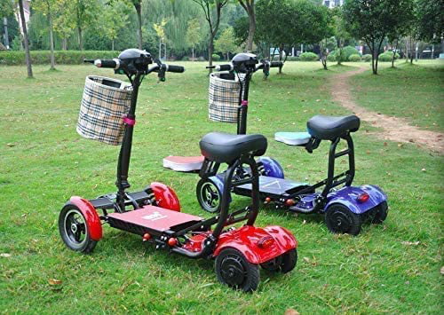 Thrive Medical 4 Wheels Mobility Scooter Electric Scooter Medical Mobility Scooter - Silver