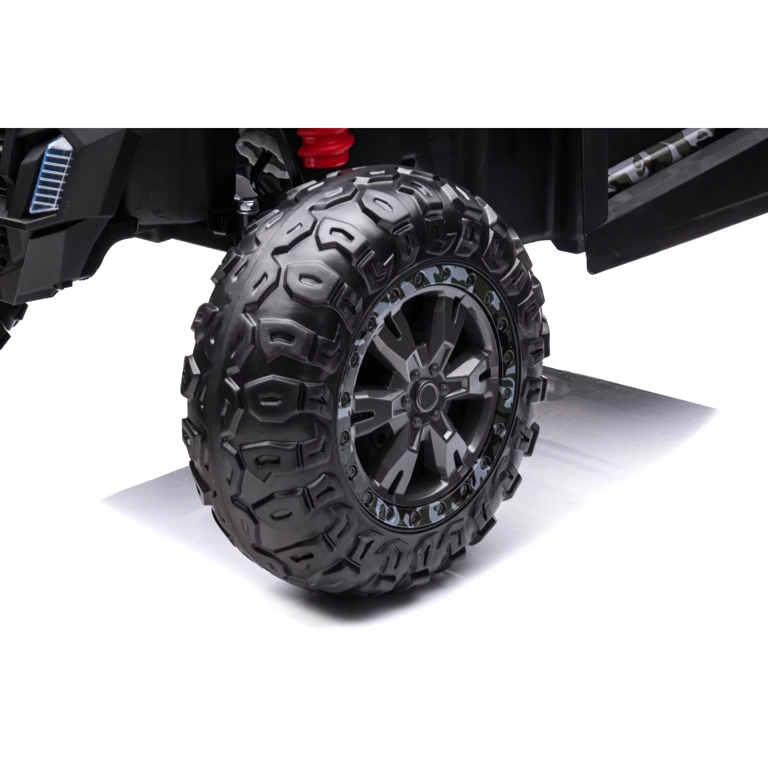 Freddo Cammo Green 24 V Dune Buggy Powered Ride-On with Parental Remote Control