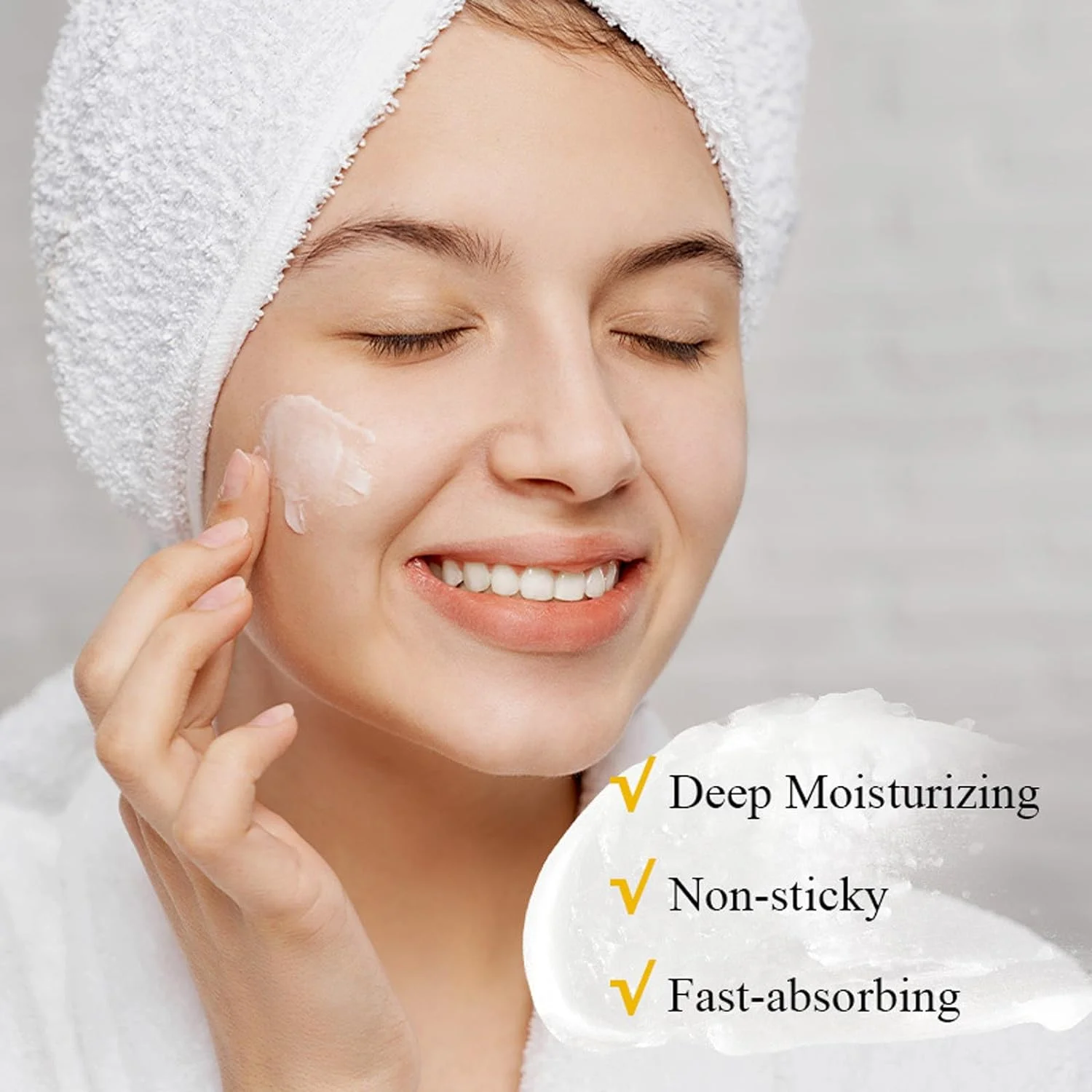 ZUANYETD Beef Tallow Creme für Die Hautpflege, Rinderhalsbalsam, 100% Faltenverteidigung Tallow Balm, Grass Fed Tallow Raw Wild Honey, Gesicht und Körper Gepeitschte Feuchtigkeitscreme