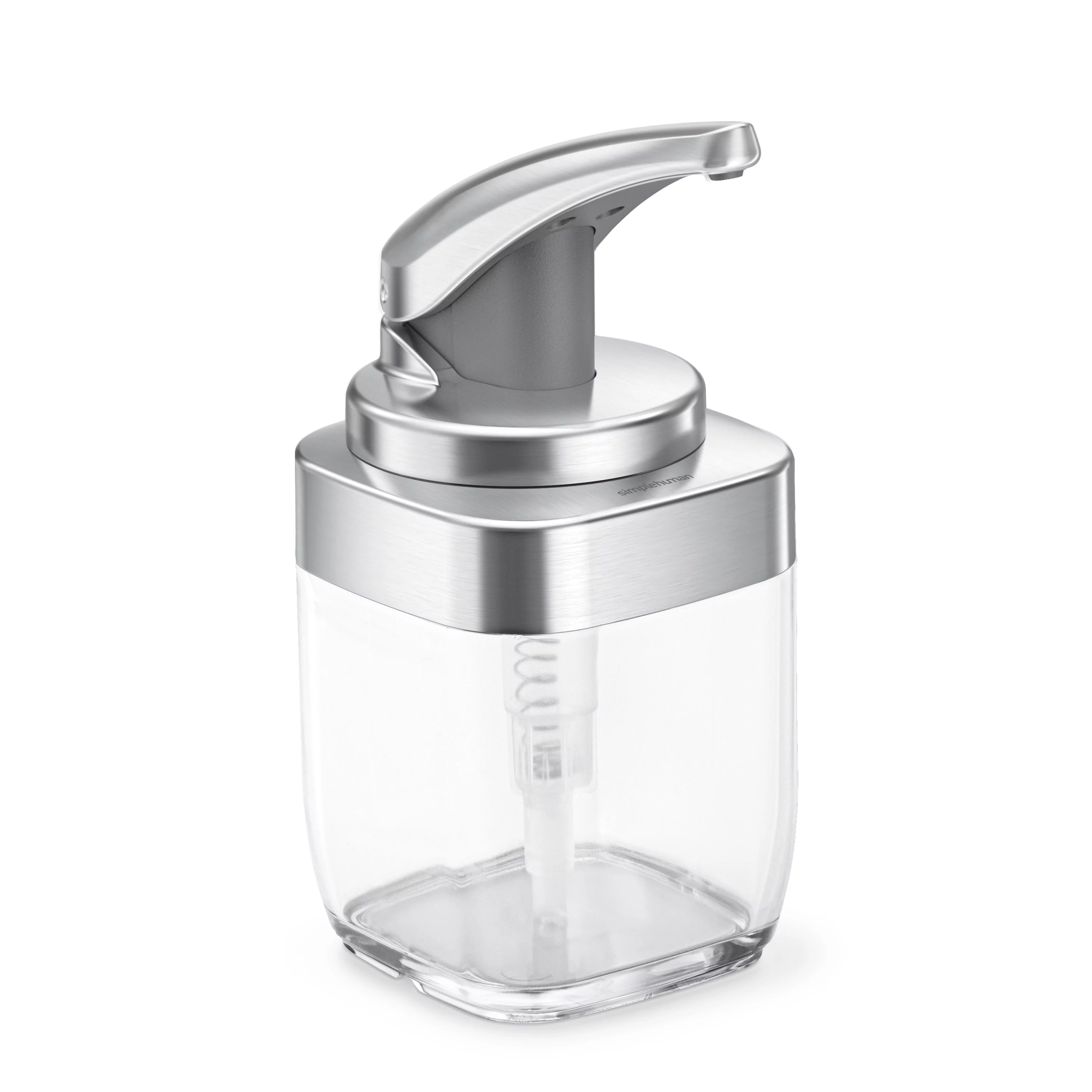 simplehuman 15 Fl. Oz. Square Push Soap Dispenser