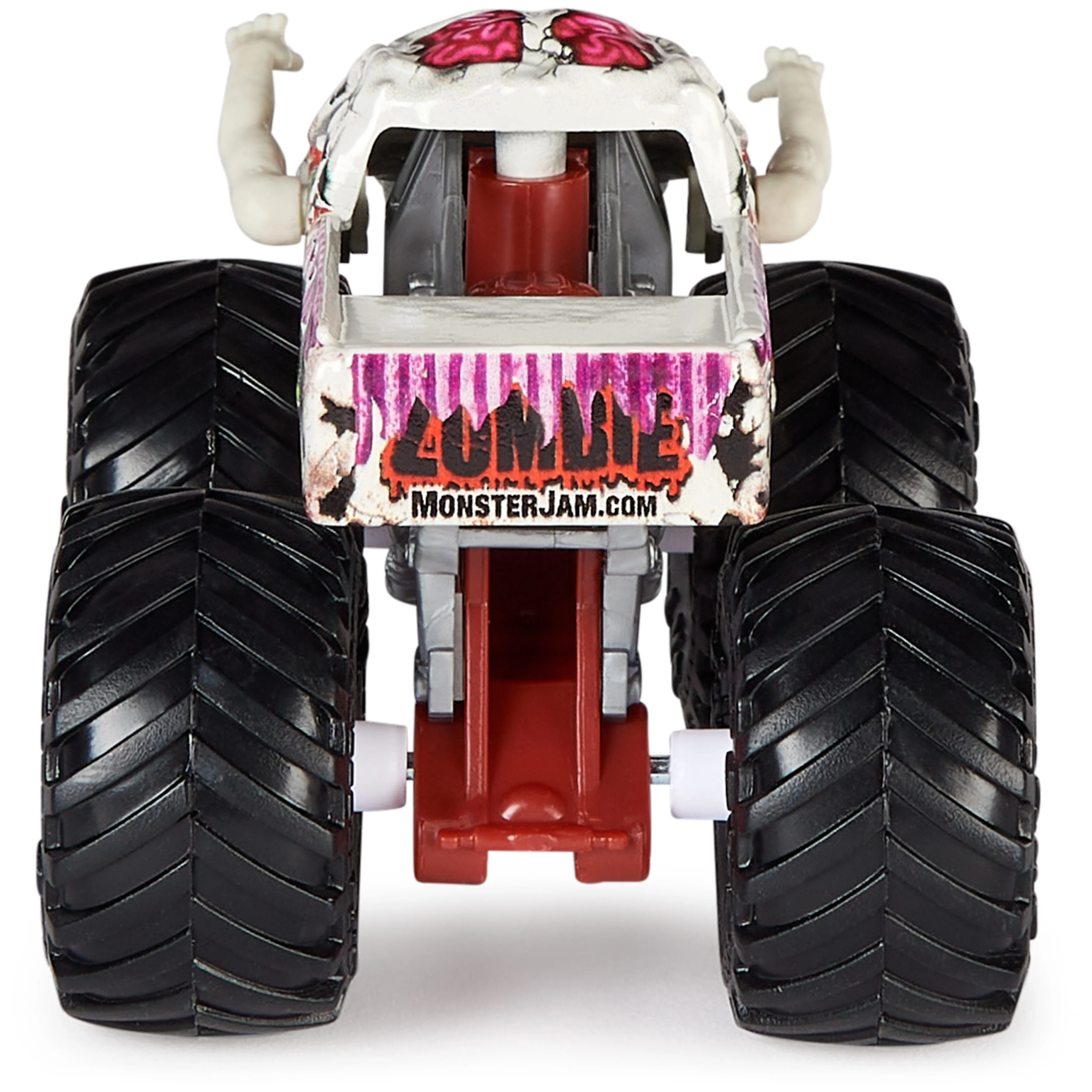Monster Jam Zombie (Yellow) Vs. Zombie (White) - 1:64 Scale Monster Trucks, Girl and Boy Toys