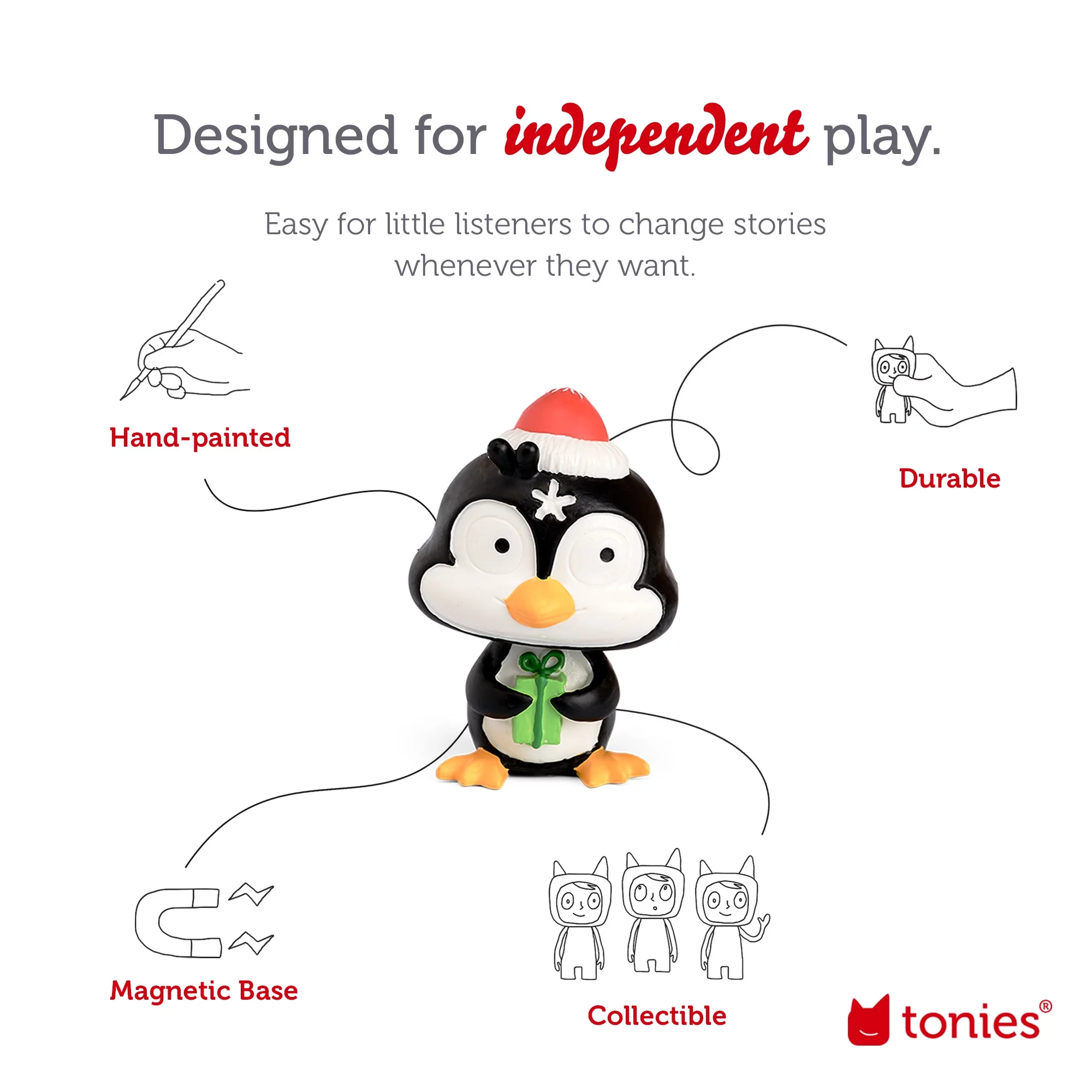 Tonies Holiday Songs Audio Play Figurine