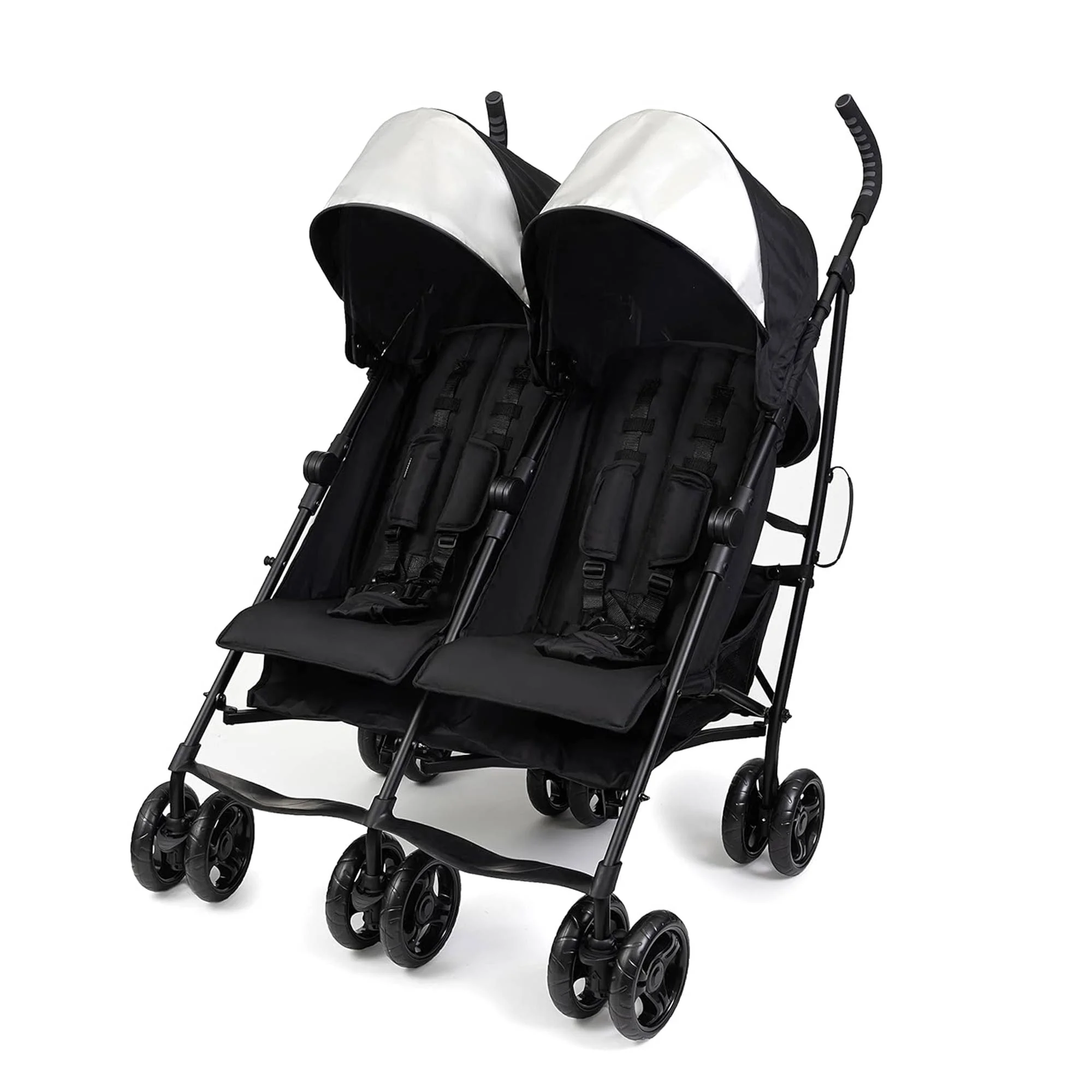 Summer Infant 3Dlite Side by Side Double Stroller for Infants & Toddlers