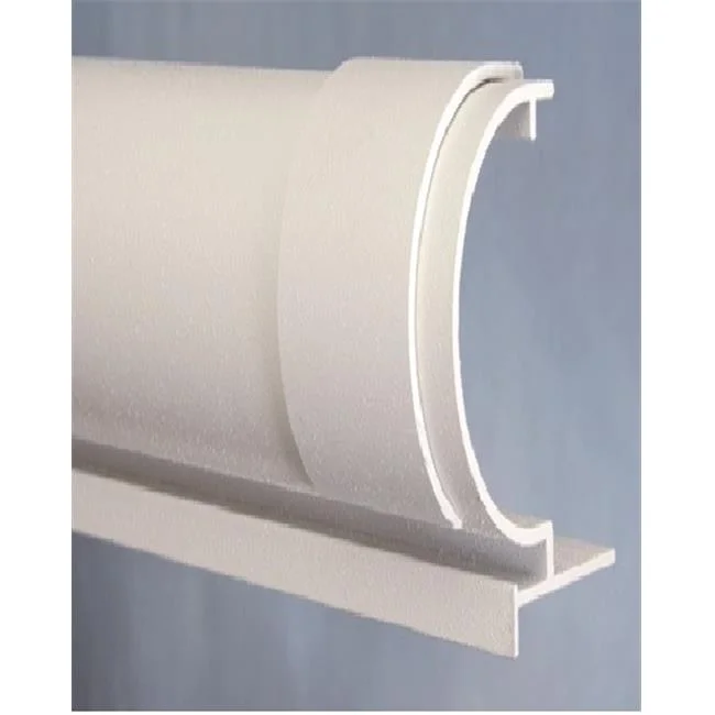8 ft. CP2 Coping Straight Set, White Textured - Case of 5