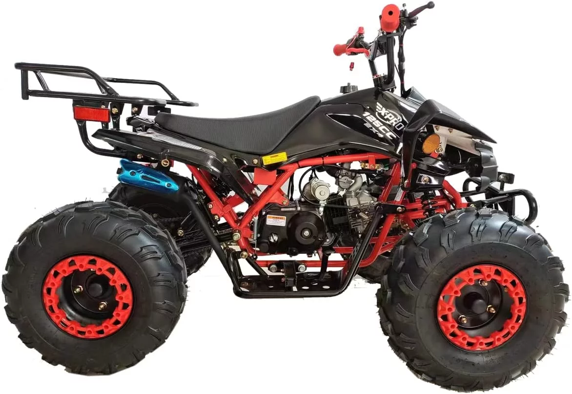 X-Pro Brand New Blast 125cc ATV with Automatic Transmission Reverse LED Headlights Big 19