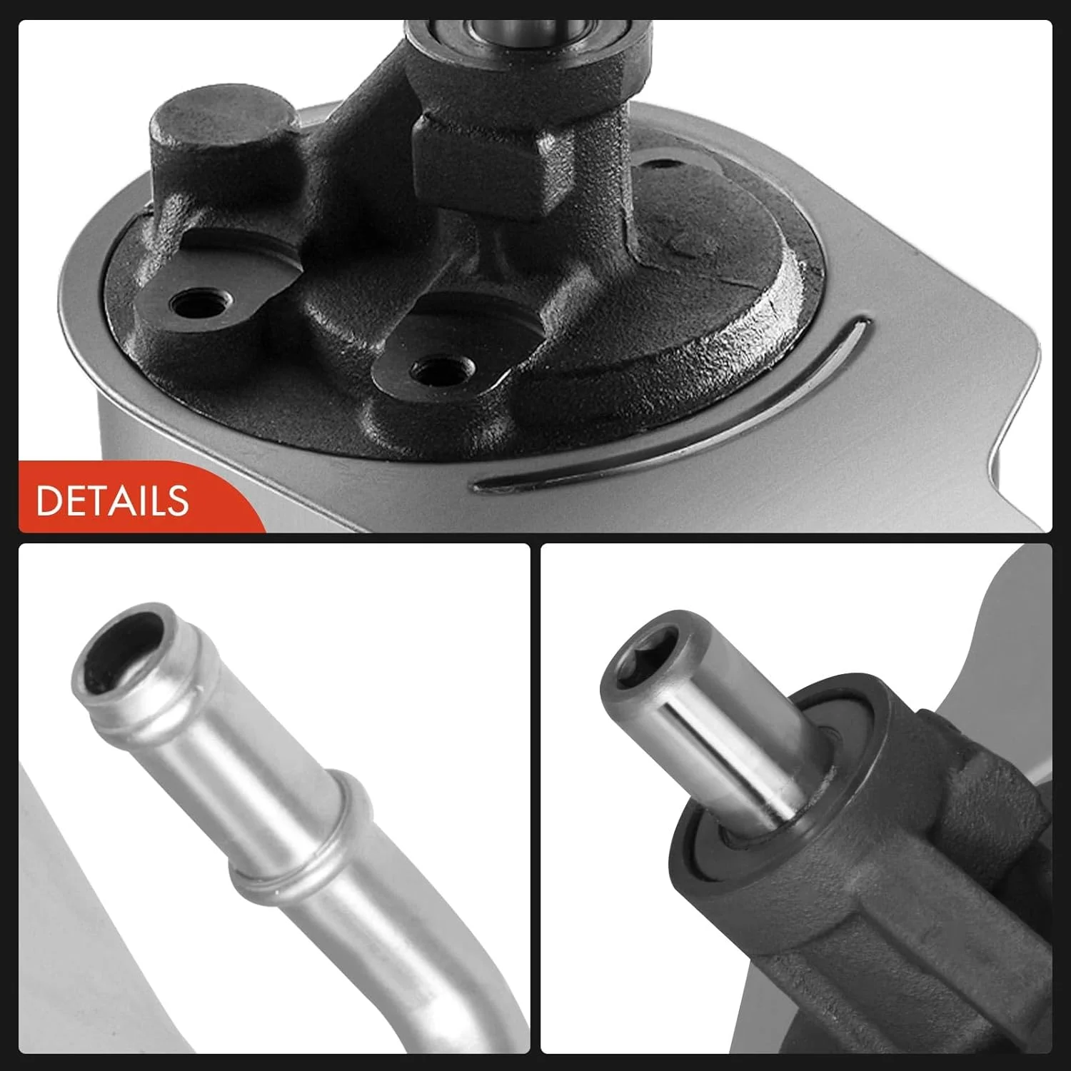 A-Premium Power Steering Pump with Reservoir Compatible with Chevrolet Silverado 1500 Sierra 1500 1999-2013 Suburban 1500 Tahoe Yukon Cadillac Escalade ESV EXT 2007-2014