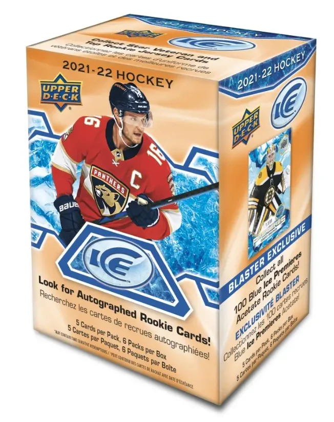 2021-22 Upper Deck Ice Hockey Blaster Box