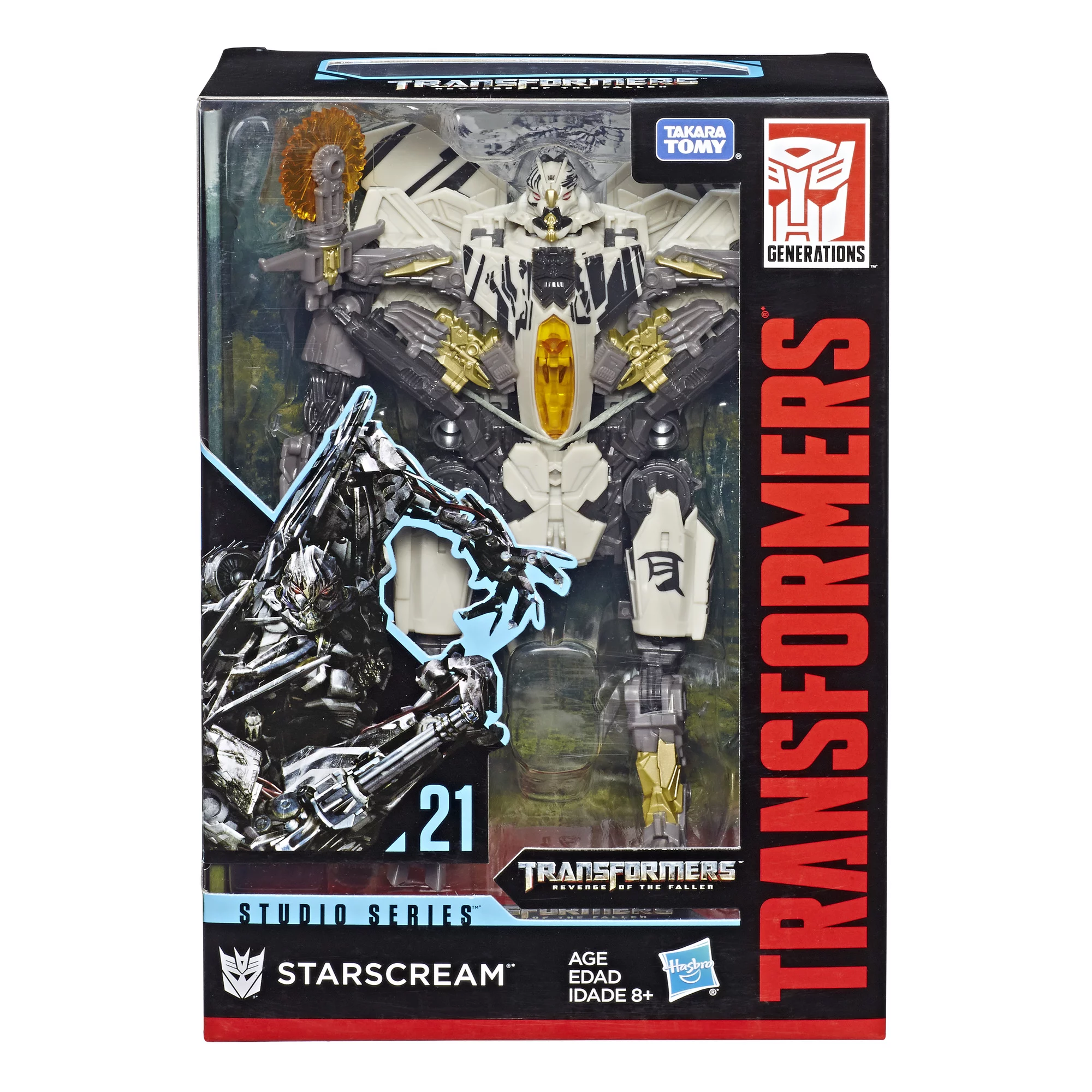 Transformers Studio Series 21 Voyager Class Movie 2 Starscream Action Figure