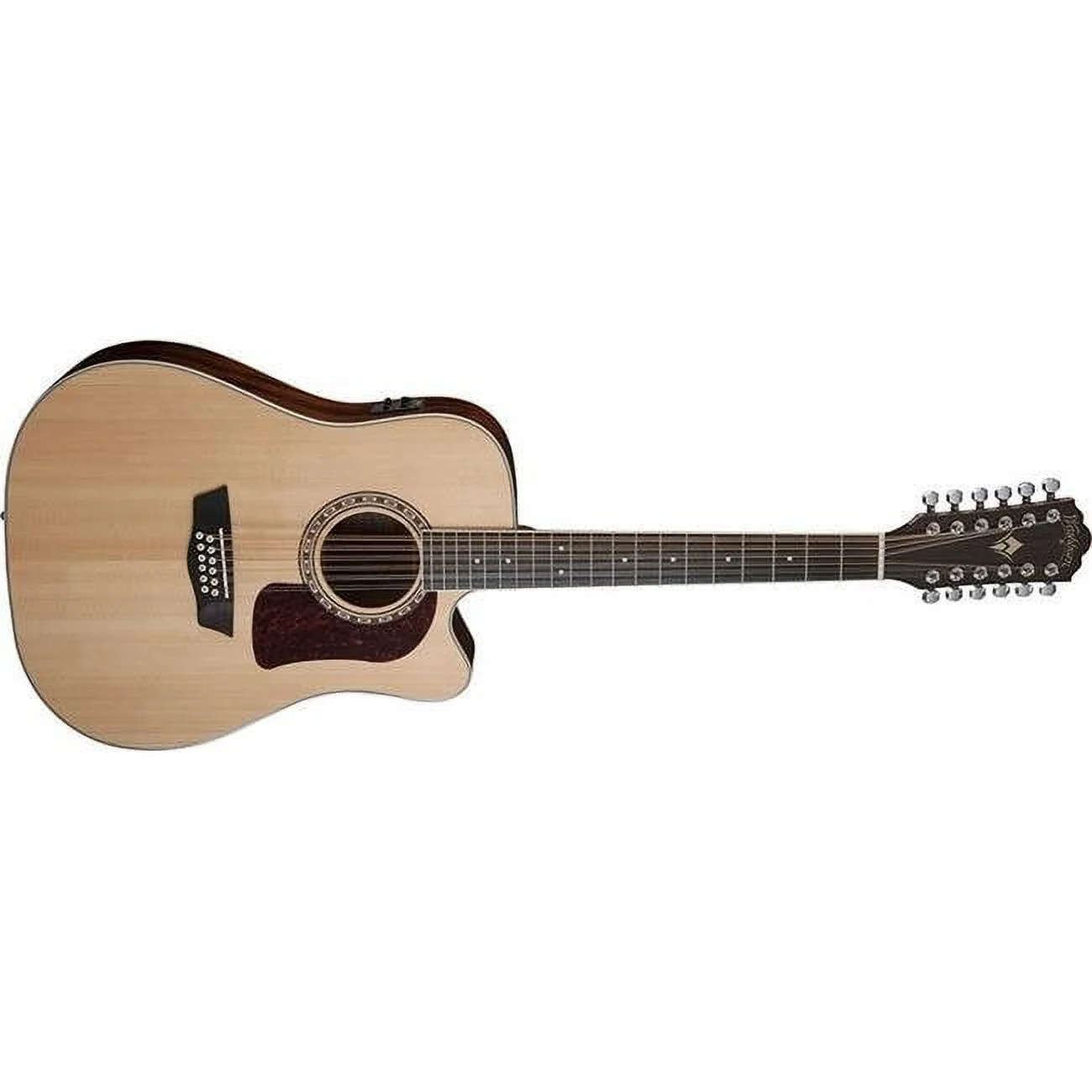 Heritage 12-String Acoustic-Electric Guitar, Solid Spruce & Mahogany
