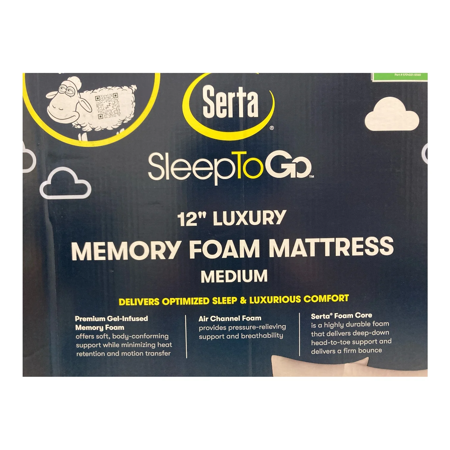Serta SleepToGo 12