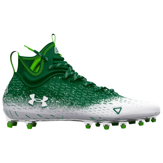 Under Armour Spotlight Lux MC 2.0 3025082-301 Men's Green Football Cleats DSG475 (8)