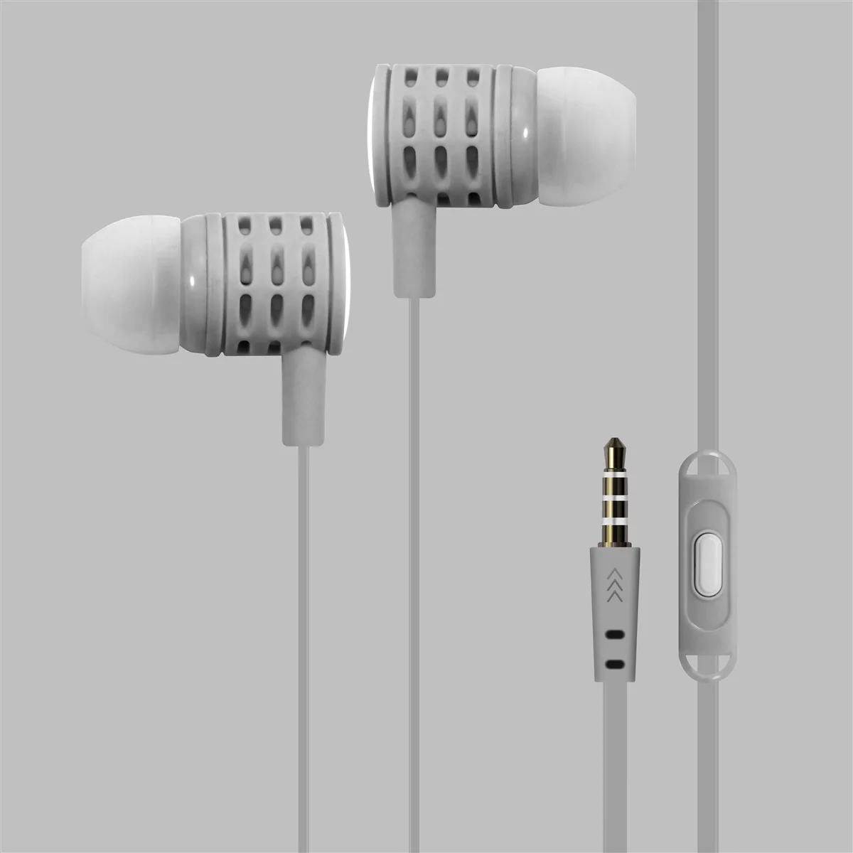 High Definition Sound 3.5mm Stereo Earbuds/ Headphone for Xiaomi Redmi Note 10 5G, 10S, Note 10, 10 Pro Max, 9T, Mi 10i 5G 9i Sport, 9A Sport, Poco C31, 9 Activ,10 (White) - w/ Mic
